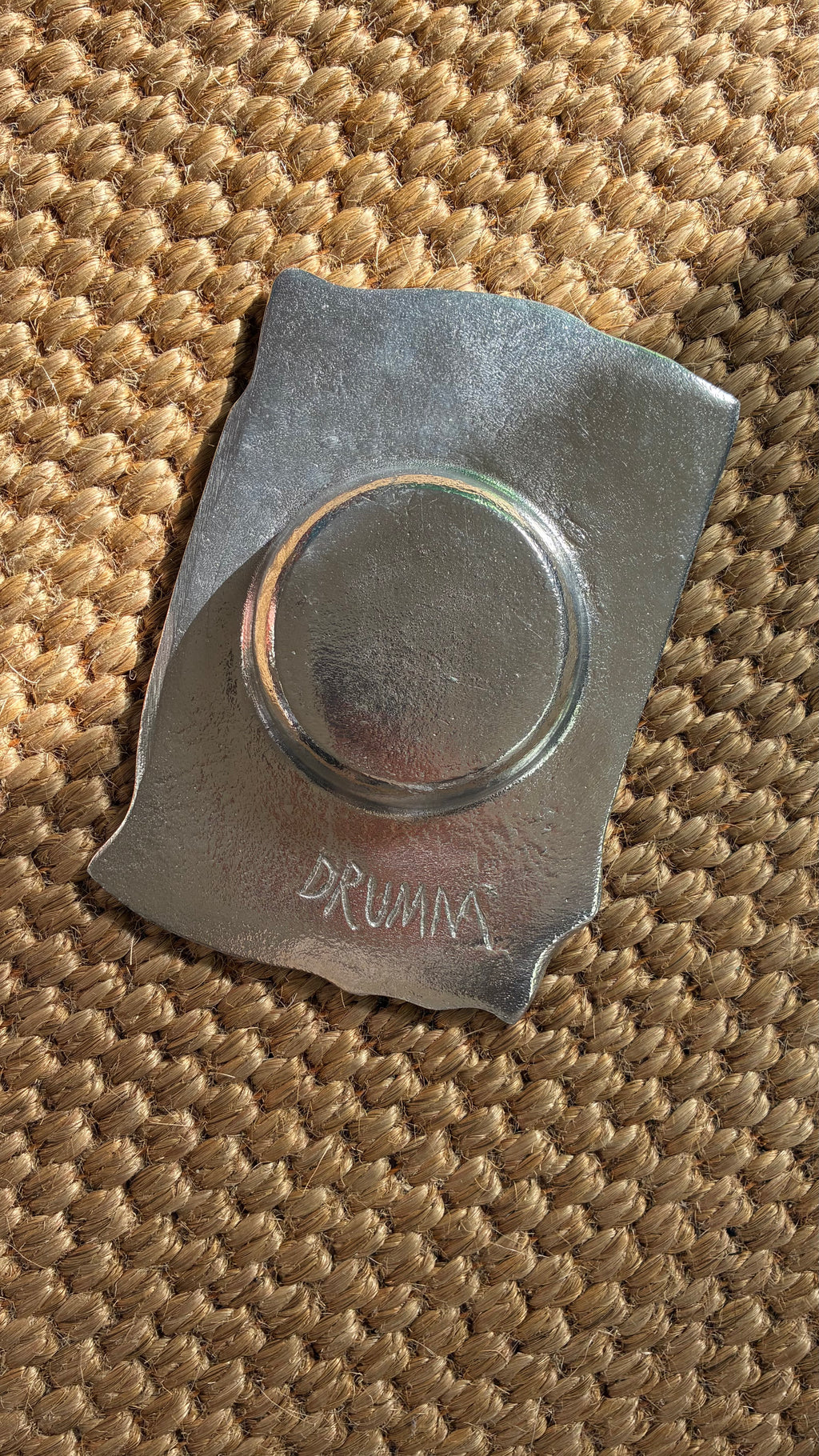 DON DRUMM CAST METAL SUN DISH