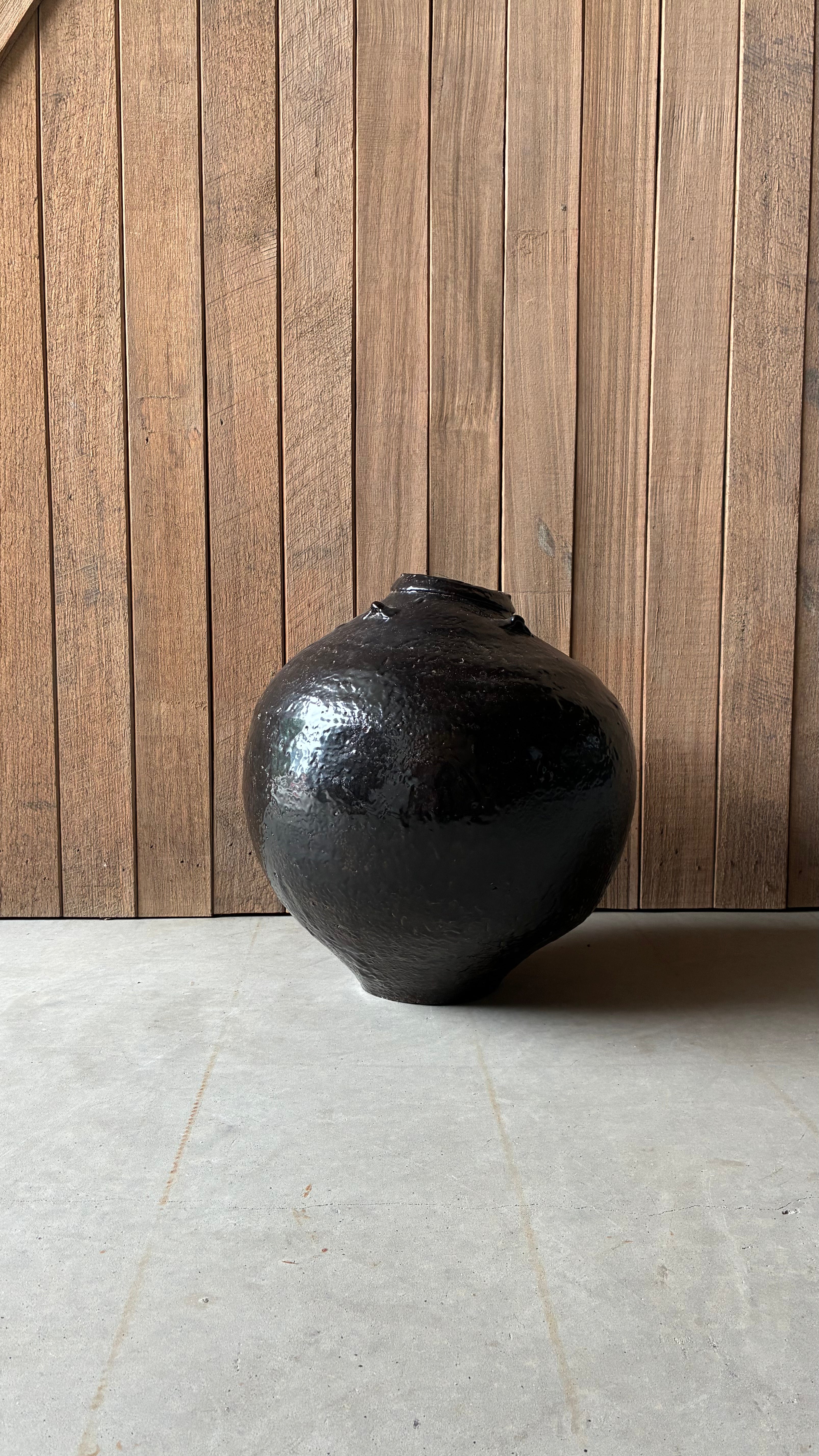 ANTIQUE CHINESE STONEWARE JAR
