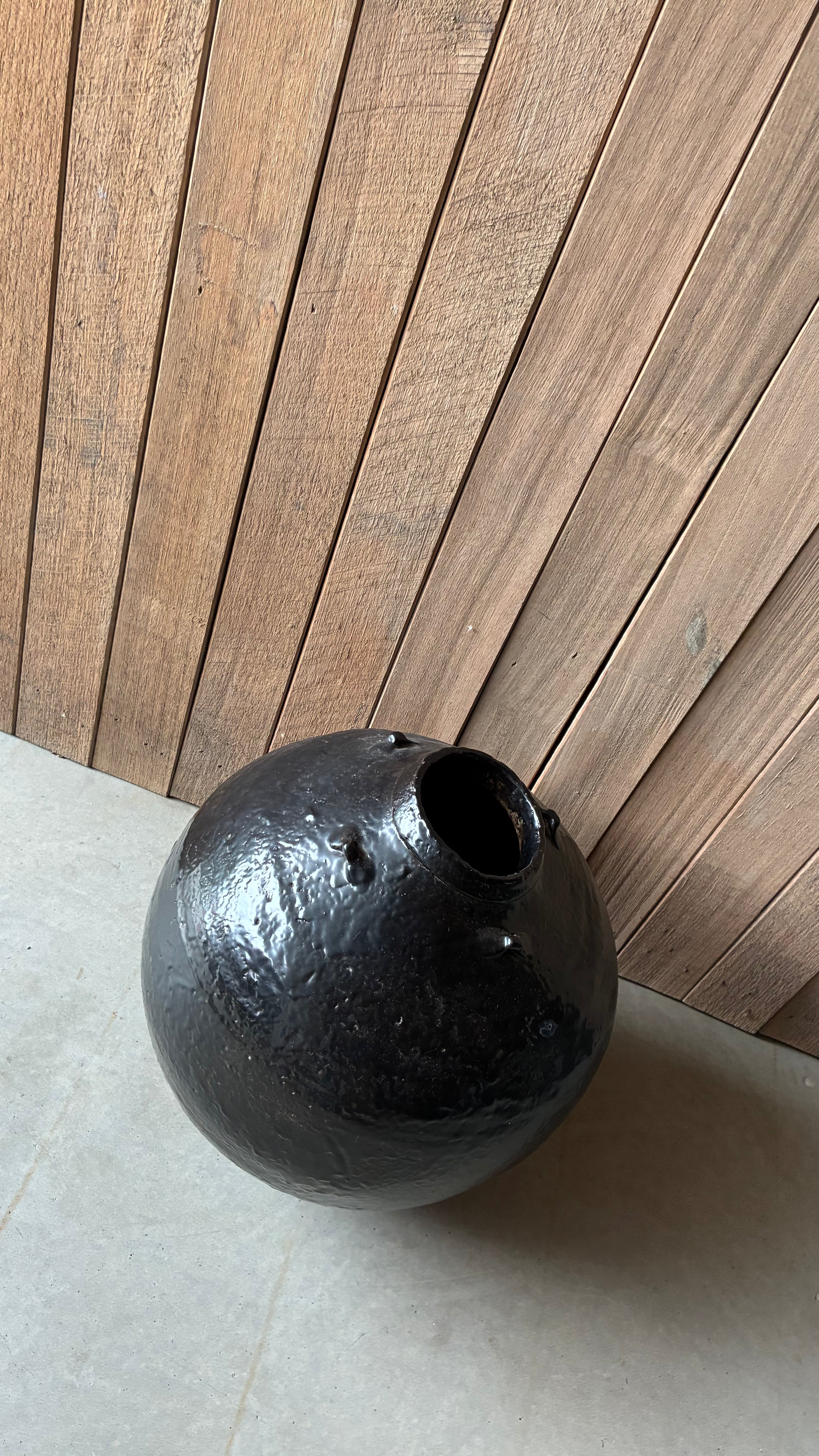 ANTIQUE CHINESE STONEWARE JAR