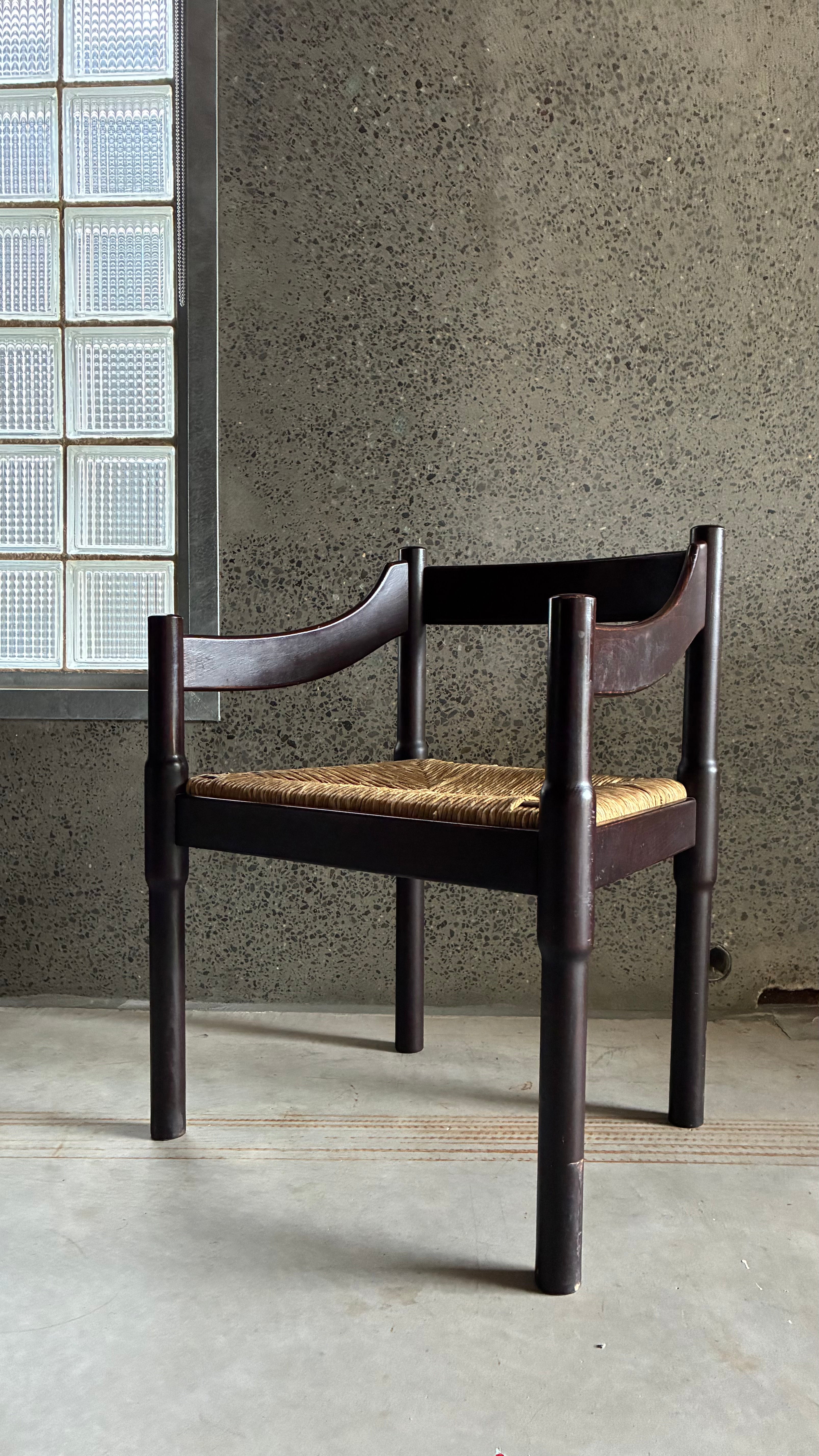VICO MAGISTRETTI CARIMATE CHAIR 1970S