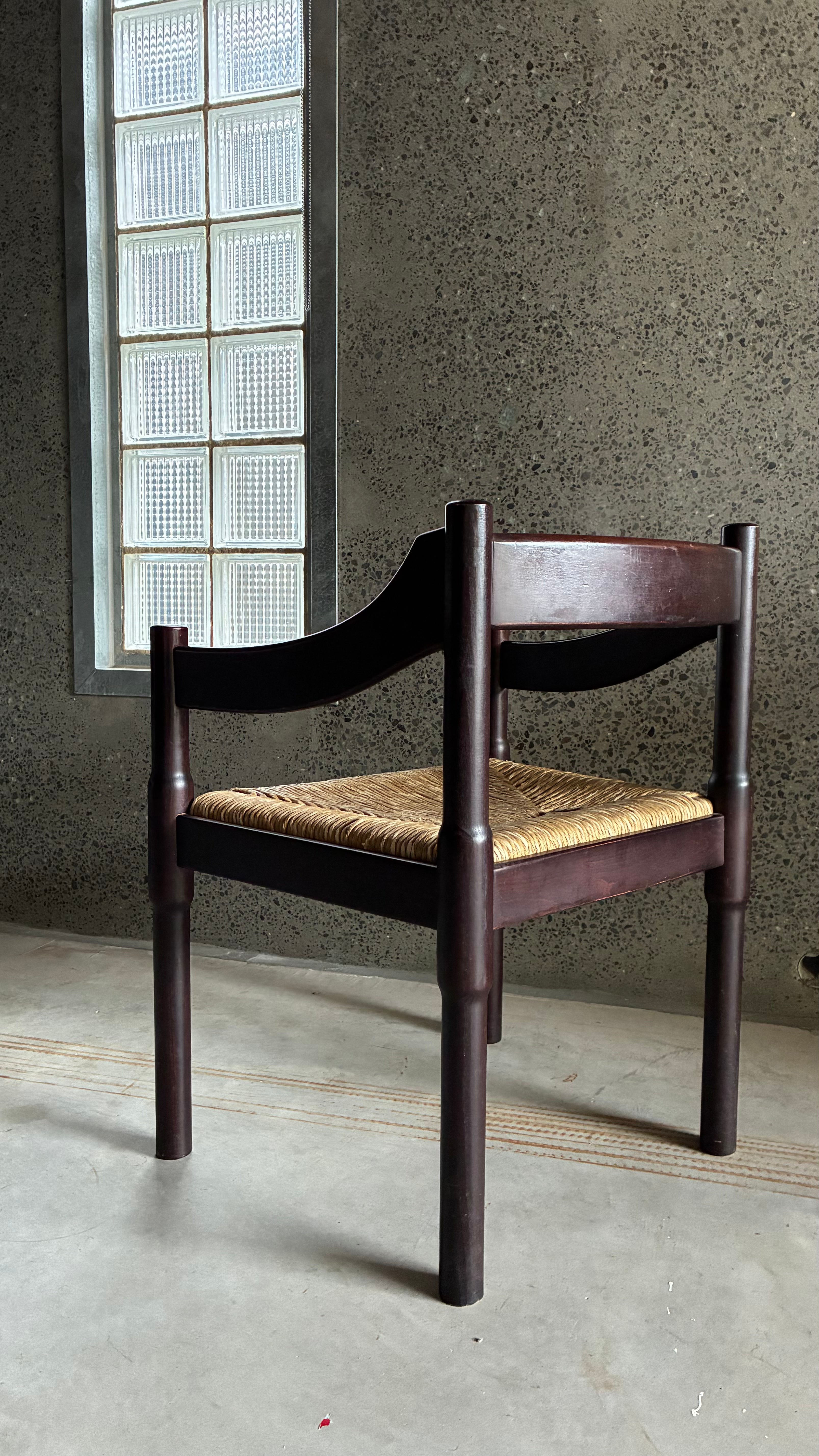 VICO MAGISTRETTI CARIMATE CHAIR 1970S