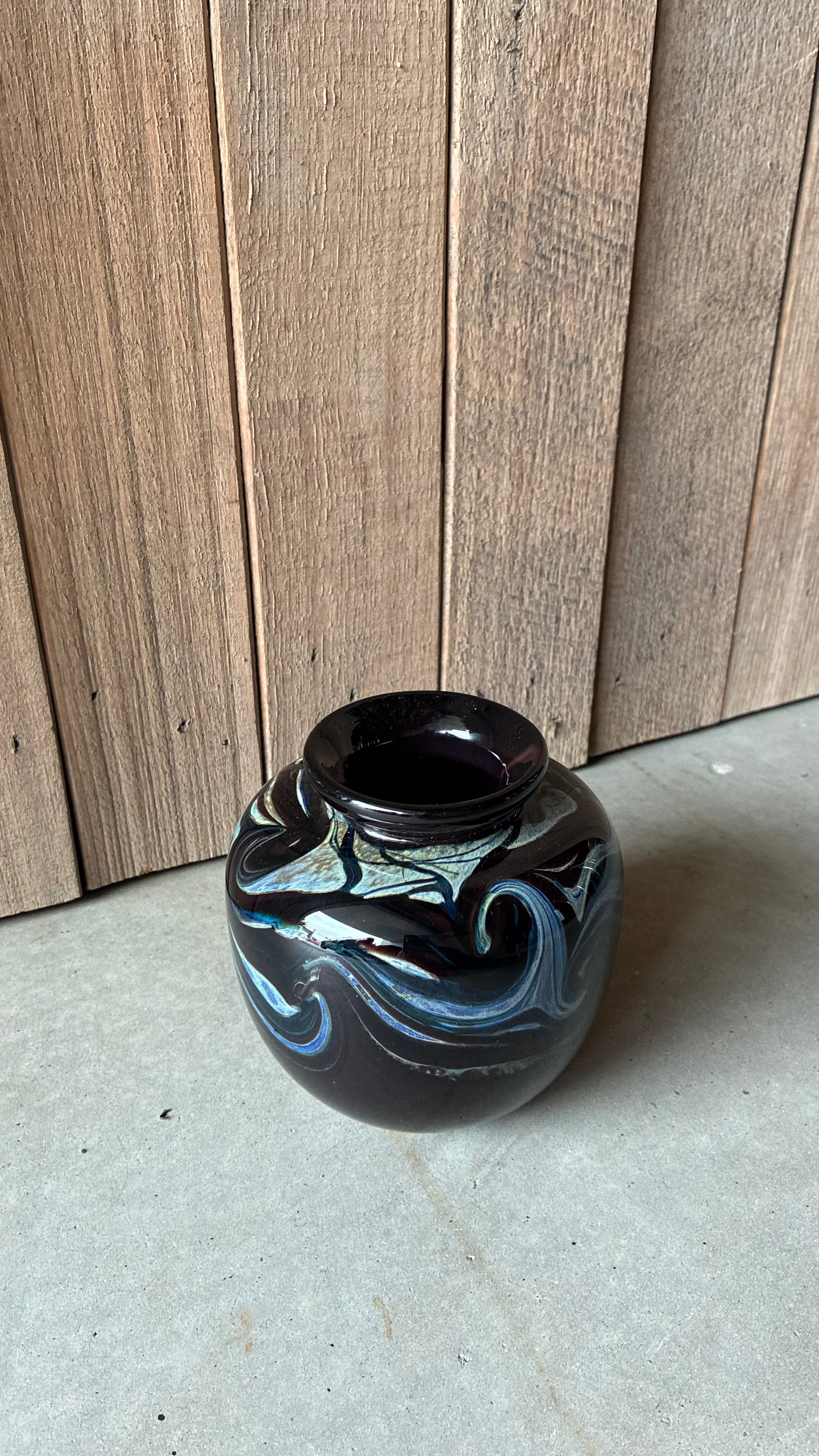 STUDIO ART GLASS VASE