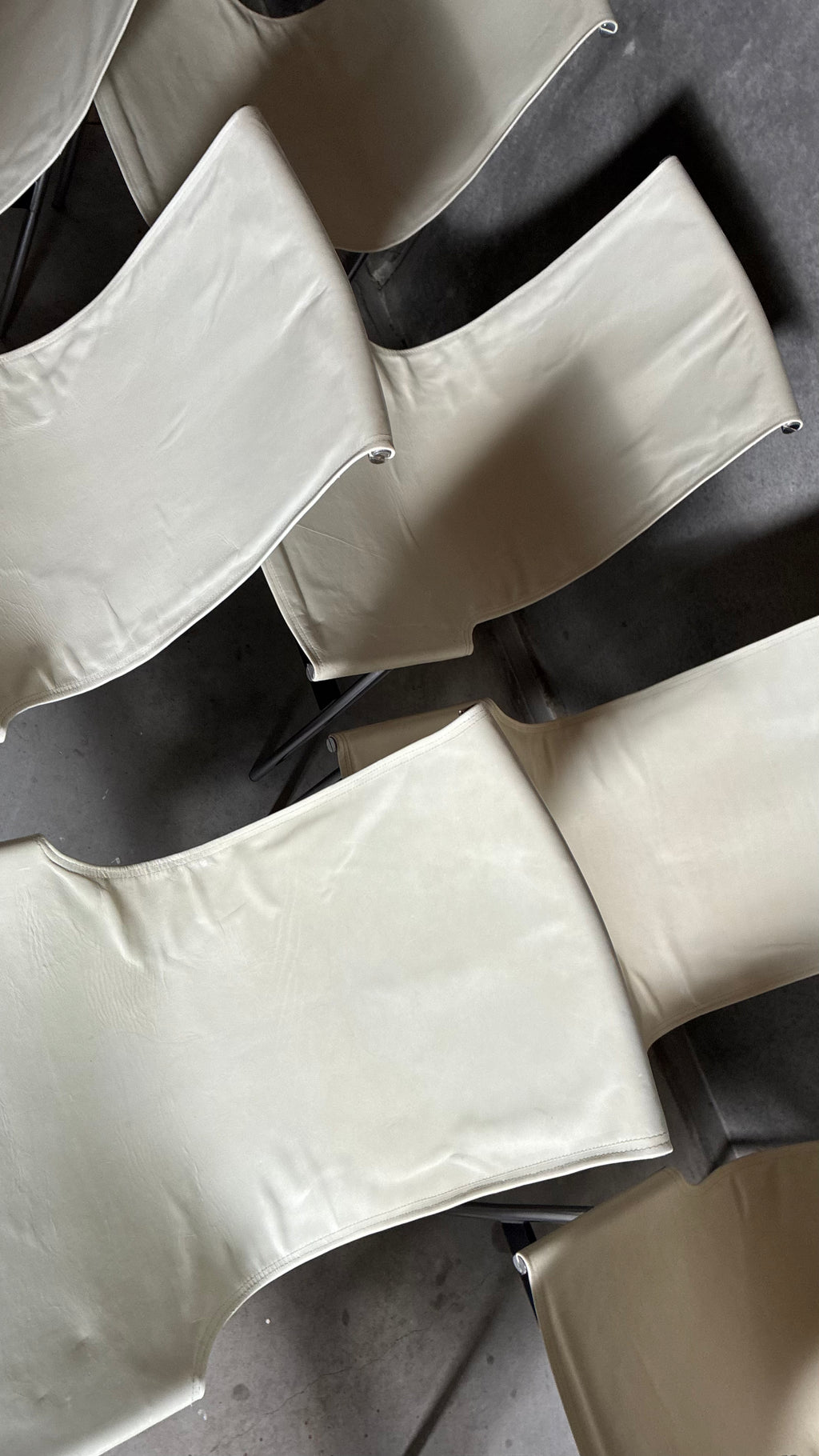 T-STYLE DINING CHAIRS (SET OF EIGHT)