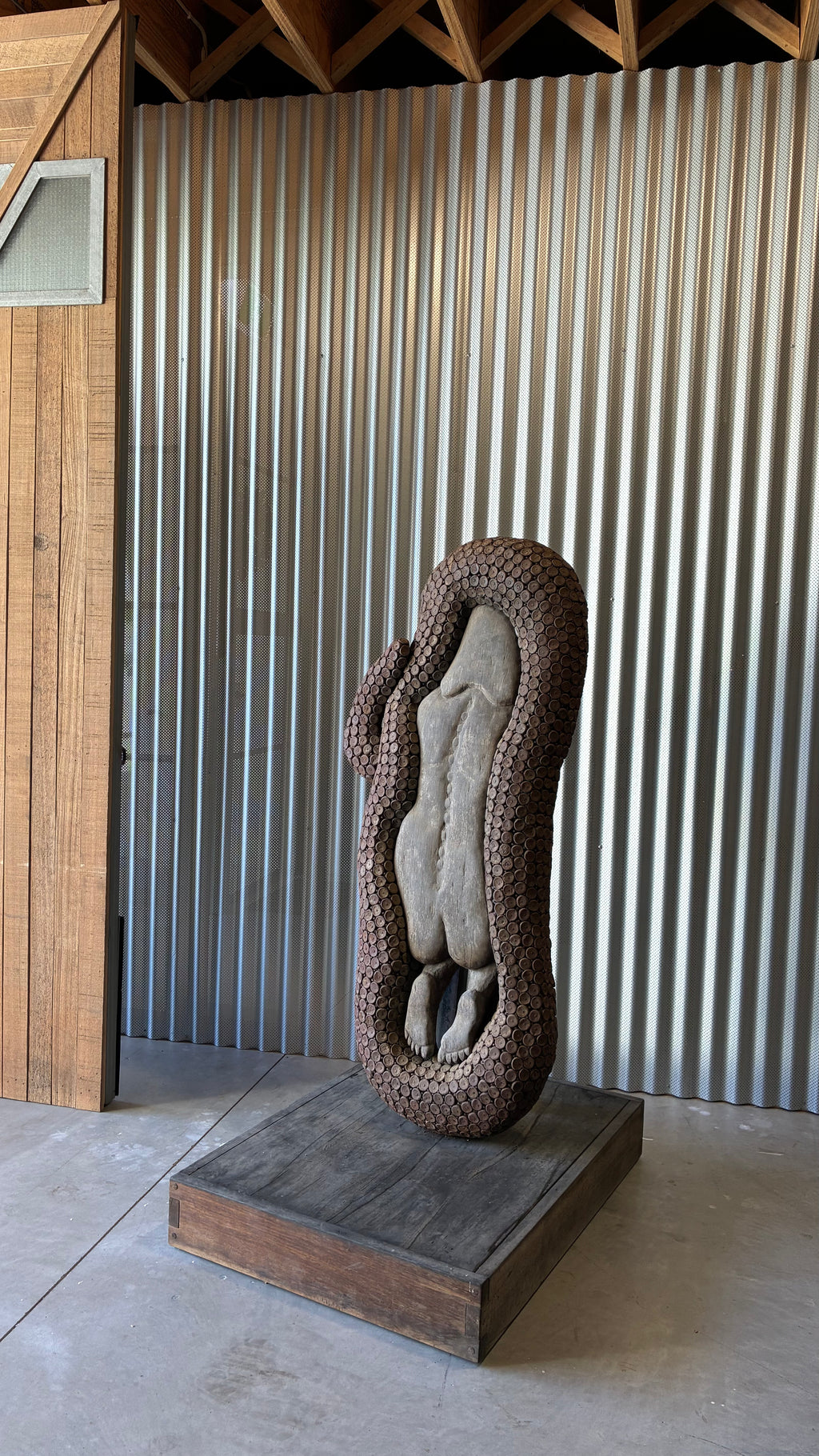 WILLIAM AXLEY "SNAKE WOMAN" SCULPTURE