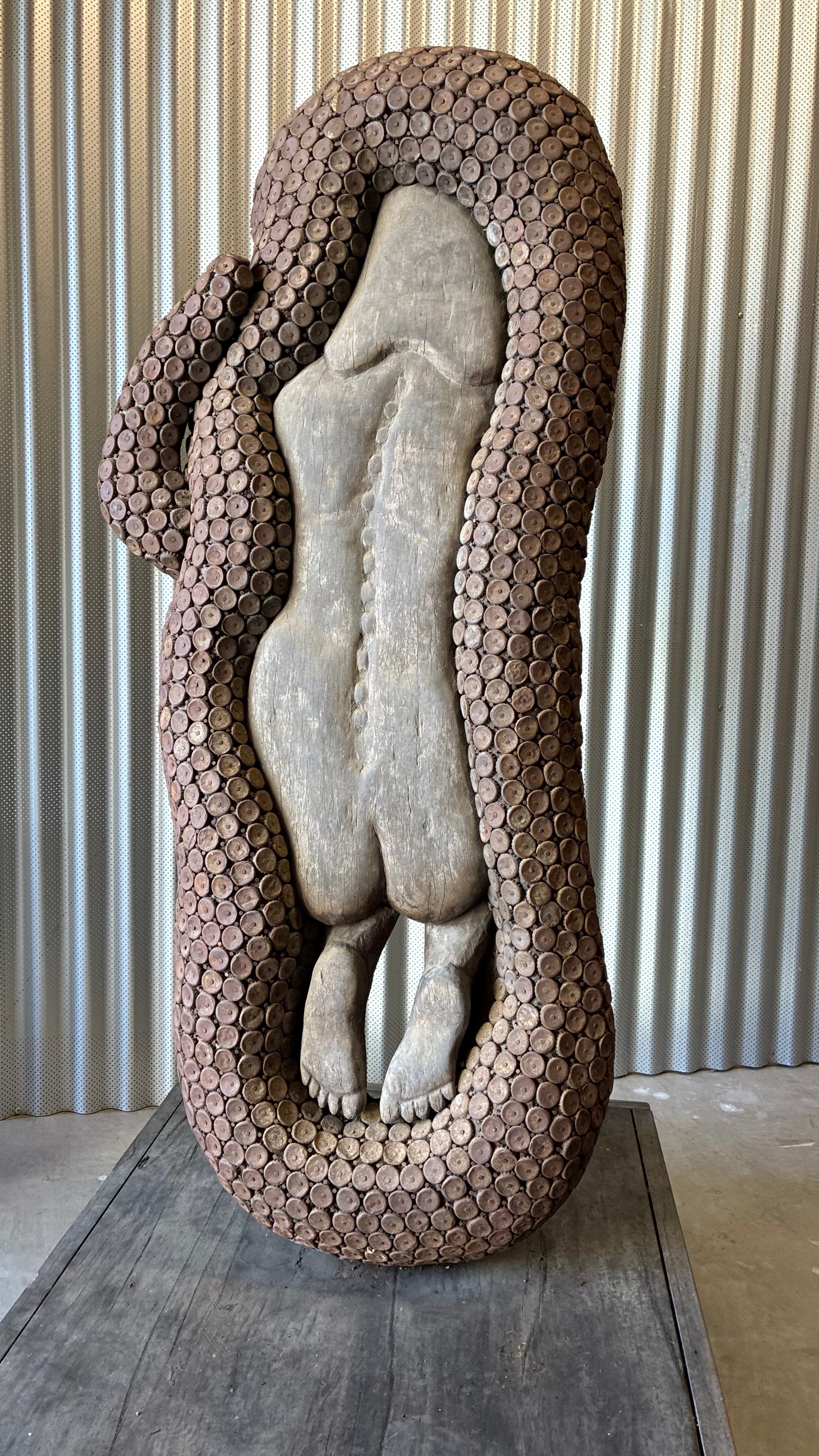 WILLIAM AXLEY "SNAKE WOMAN" SCULPTURE