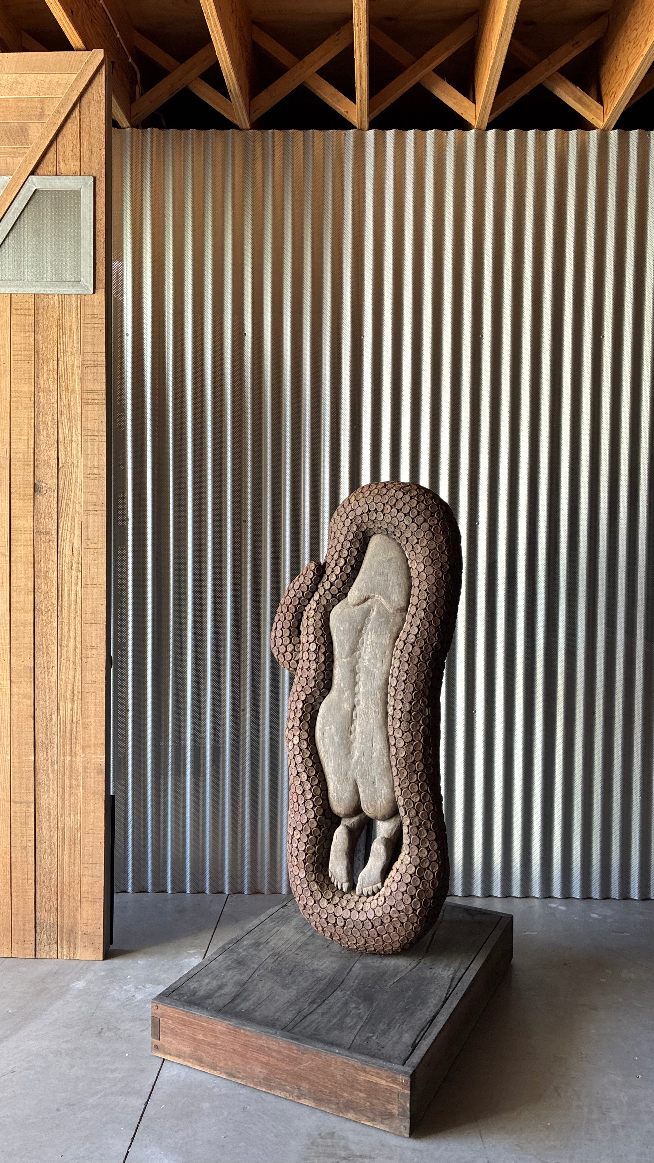 WILLIAM AXLEY "SNAKE WOMAN" SCULPTURE