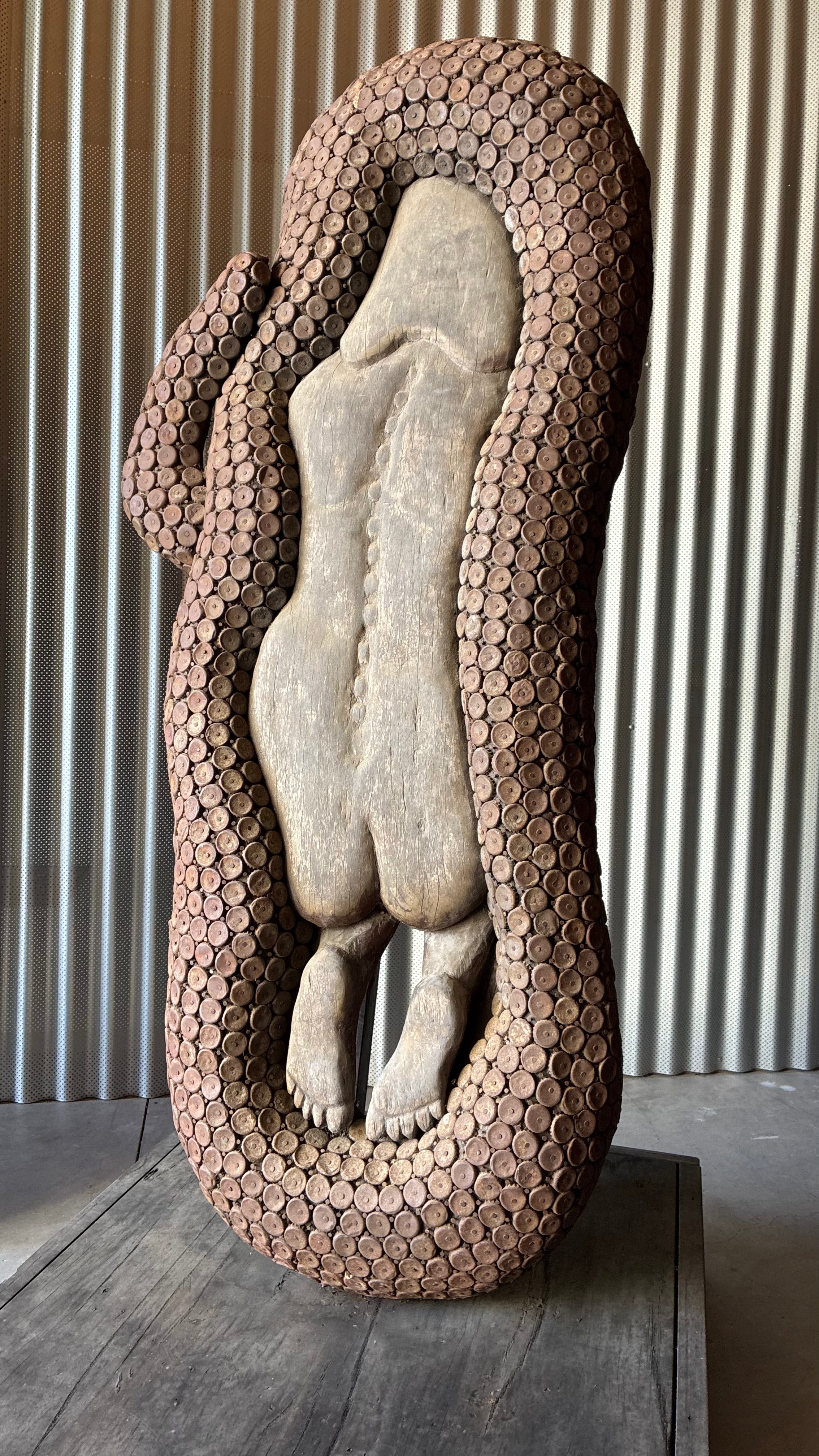 WILLIAM AXLEY "SNAKE WOMAN" SCULPTURE