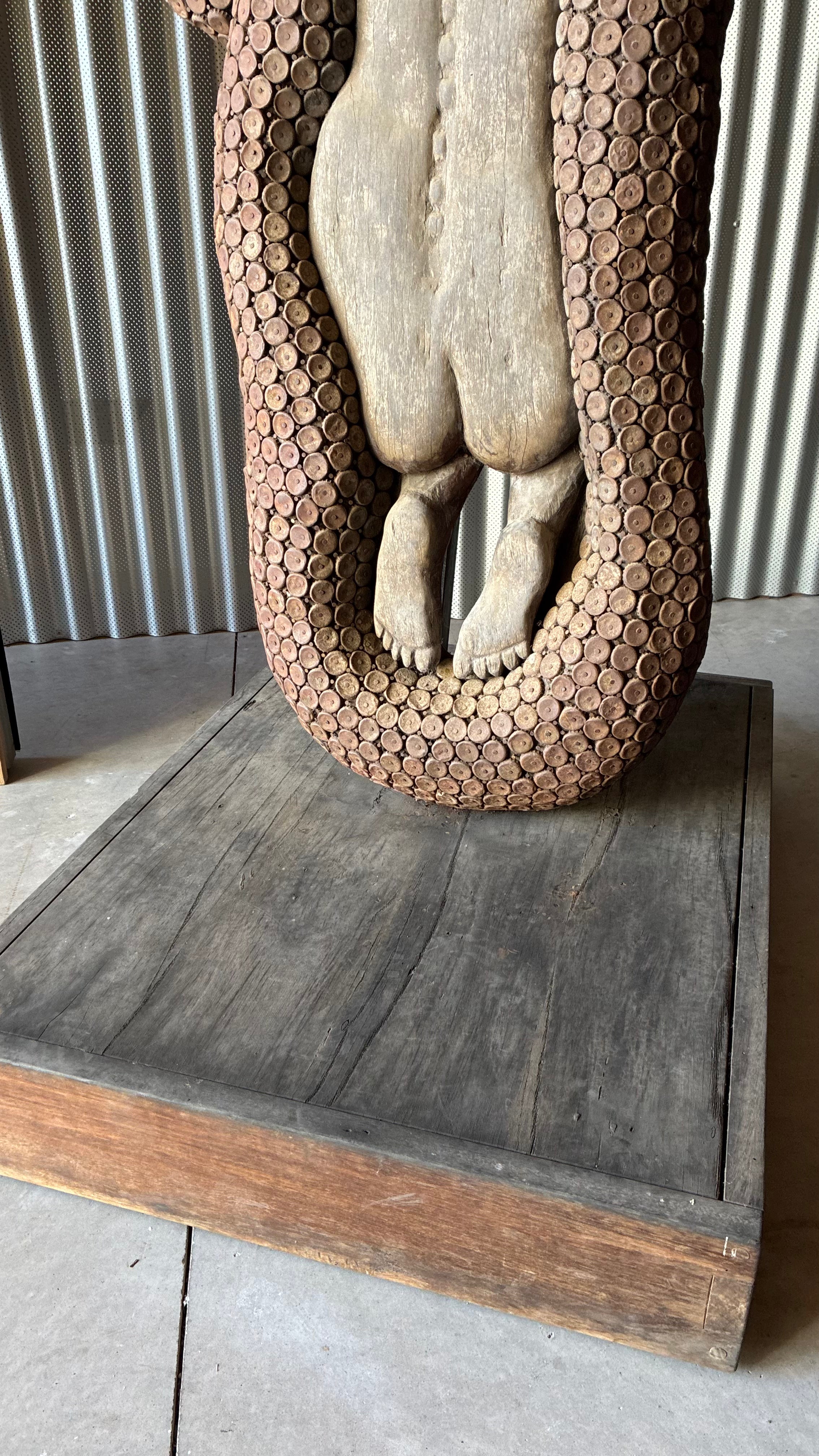 WILLIAM AXLEY "SNAKE WOMAN" SCULPTURE