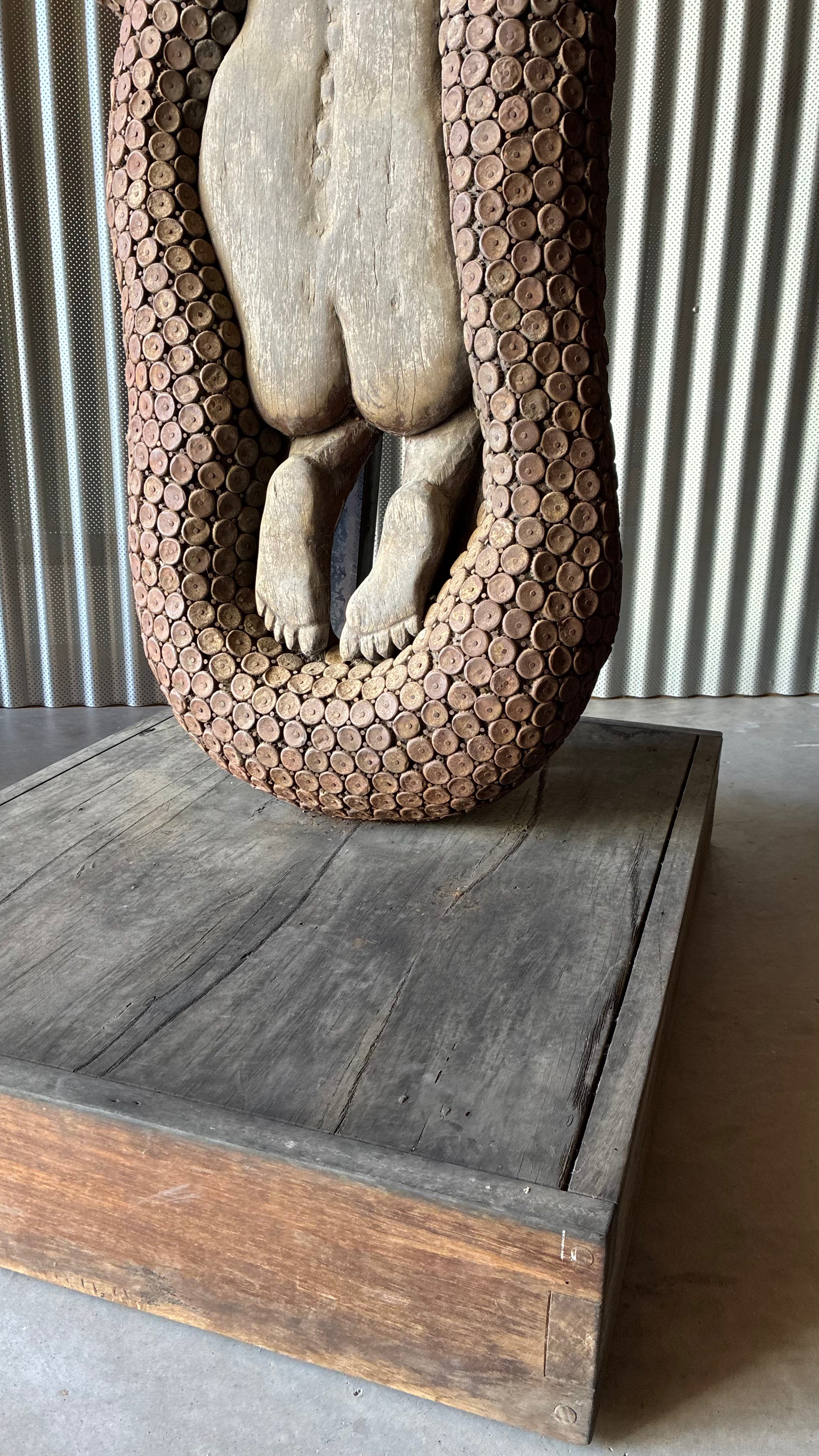 WILLIAM AXLEY "SNAKE WOMAN" SCULPTURE
