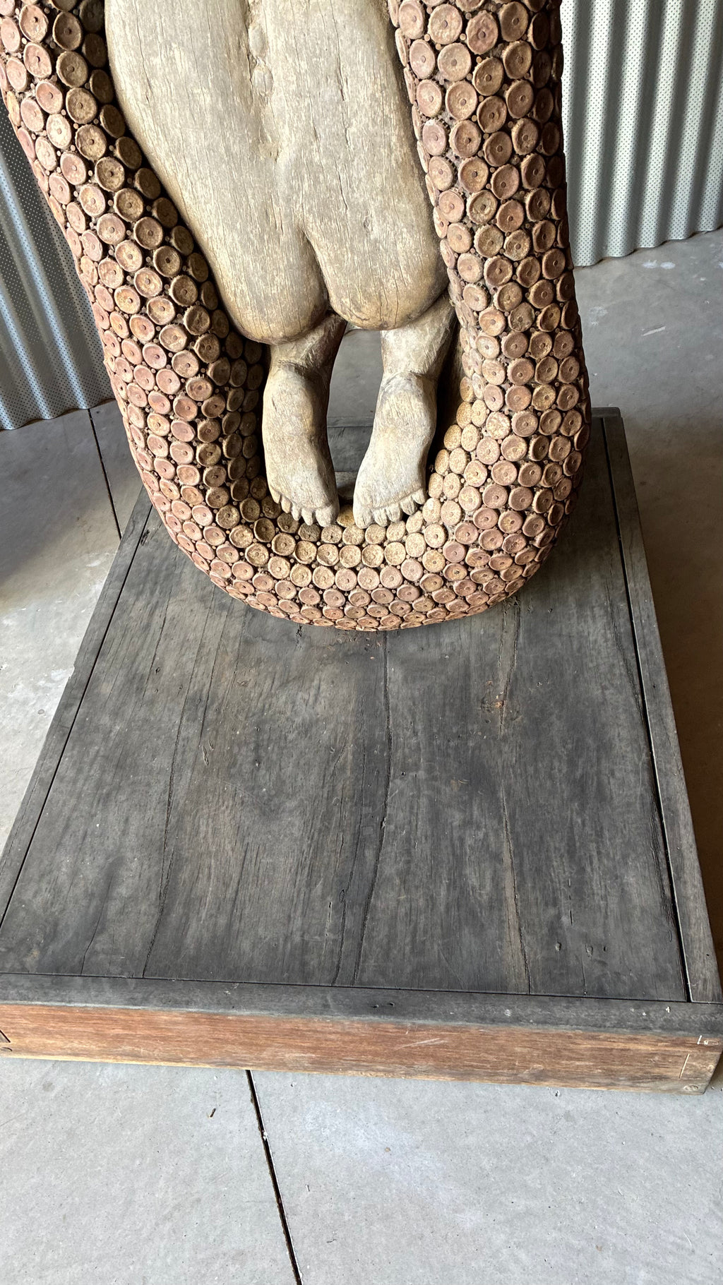 WILLIAM AXLEY "SNAKE WOMAN" SCULPTURE