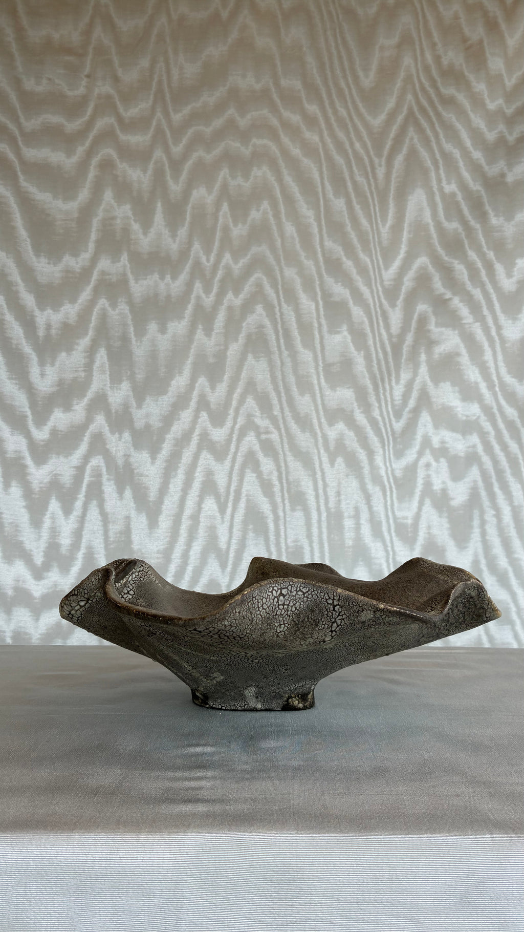 Japanese Studio hand built Centerpiece Bowl