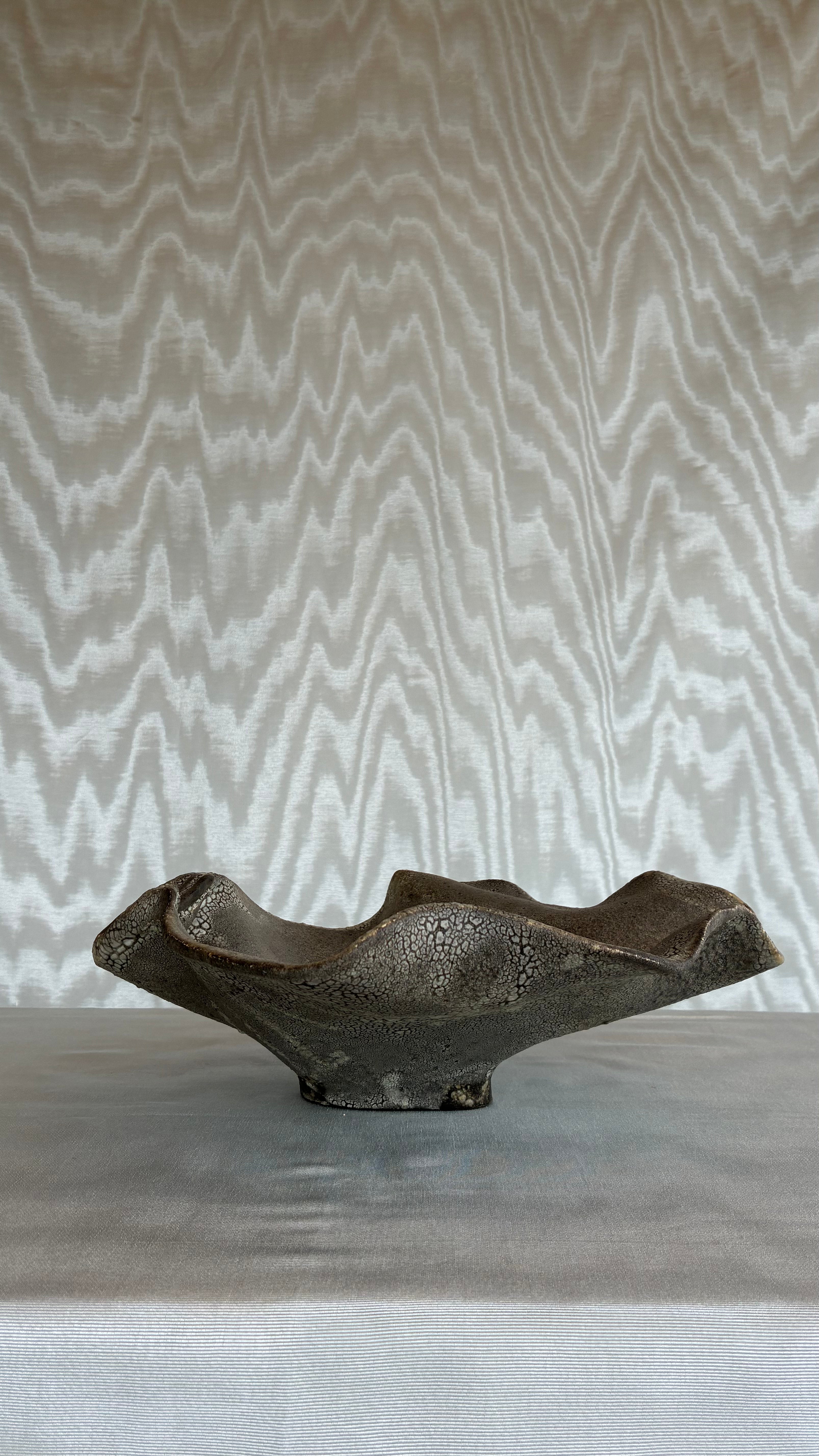 Japanese Studio hand built Centerpiece Bowl