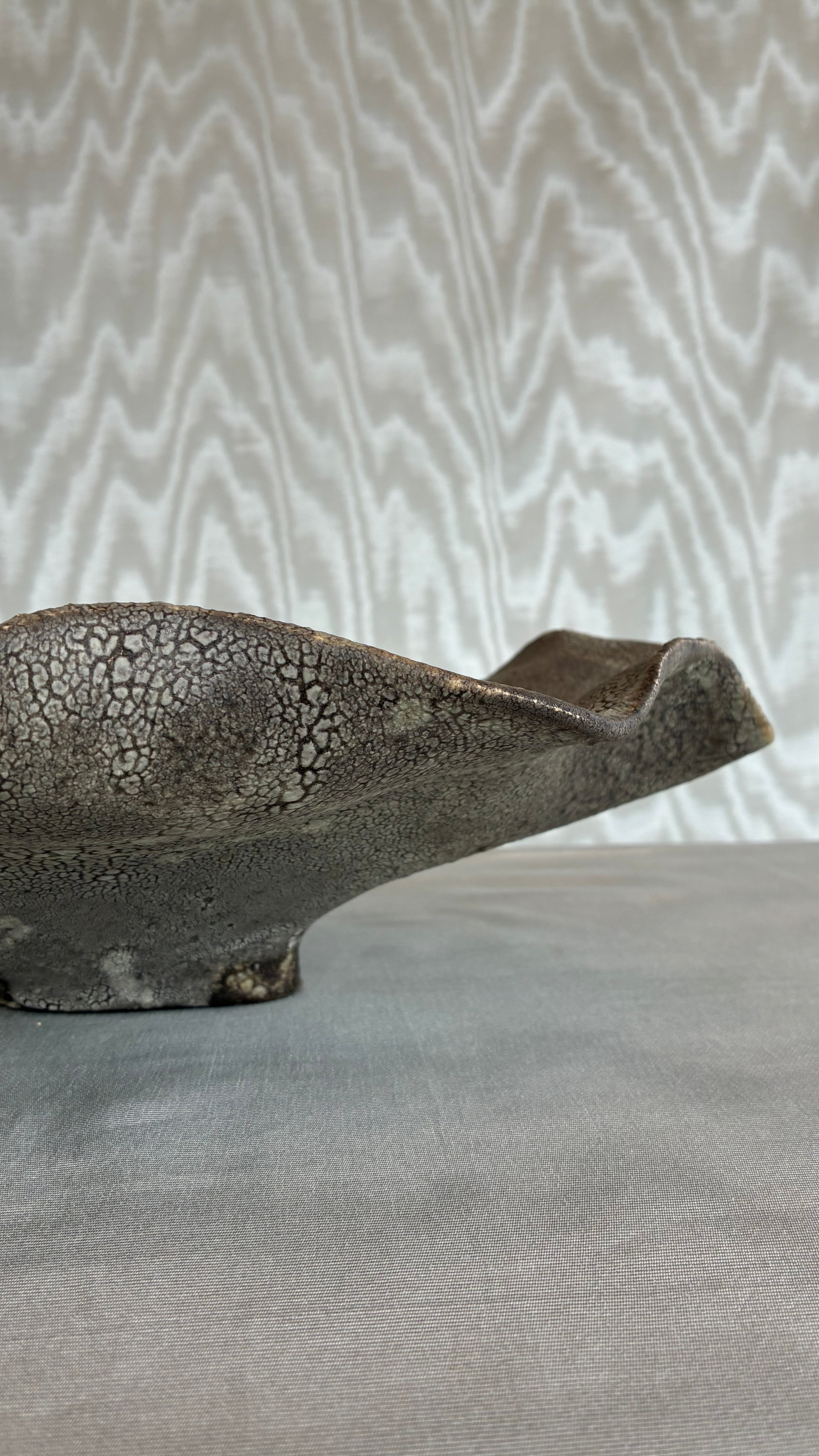Japanese Studio hand built Centerpiece Bowl