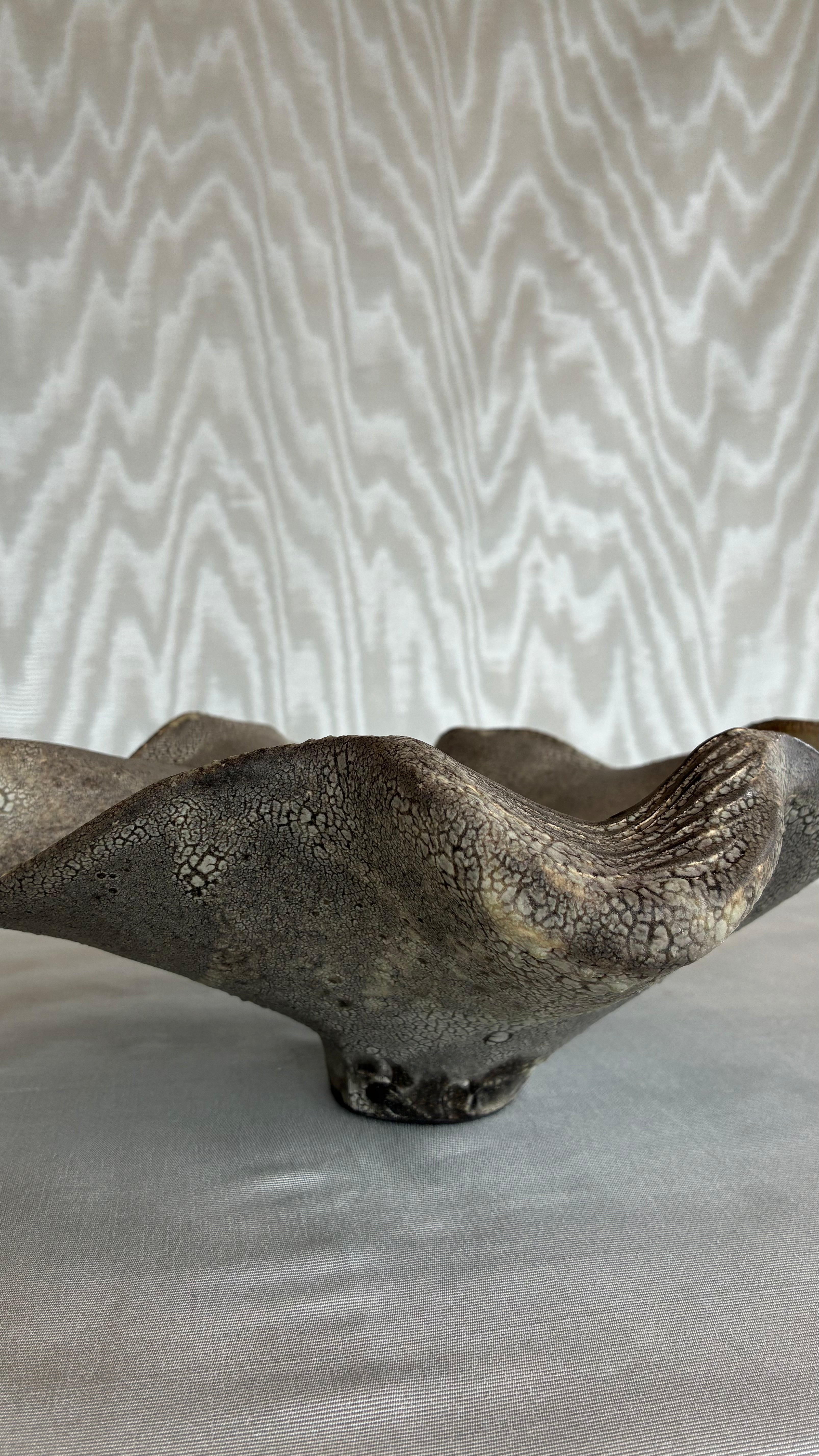 Japanese Studio hand built Centerpiece Bowl