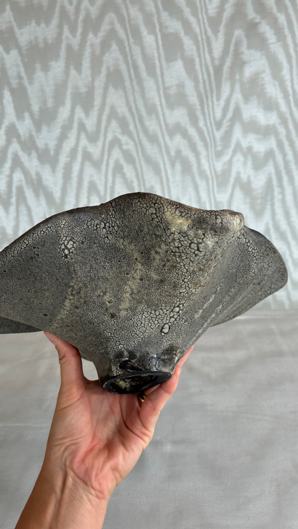 Japanese Studio hand built Centerpiece Bowl