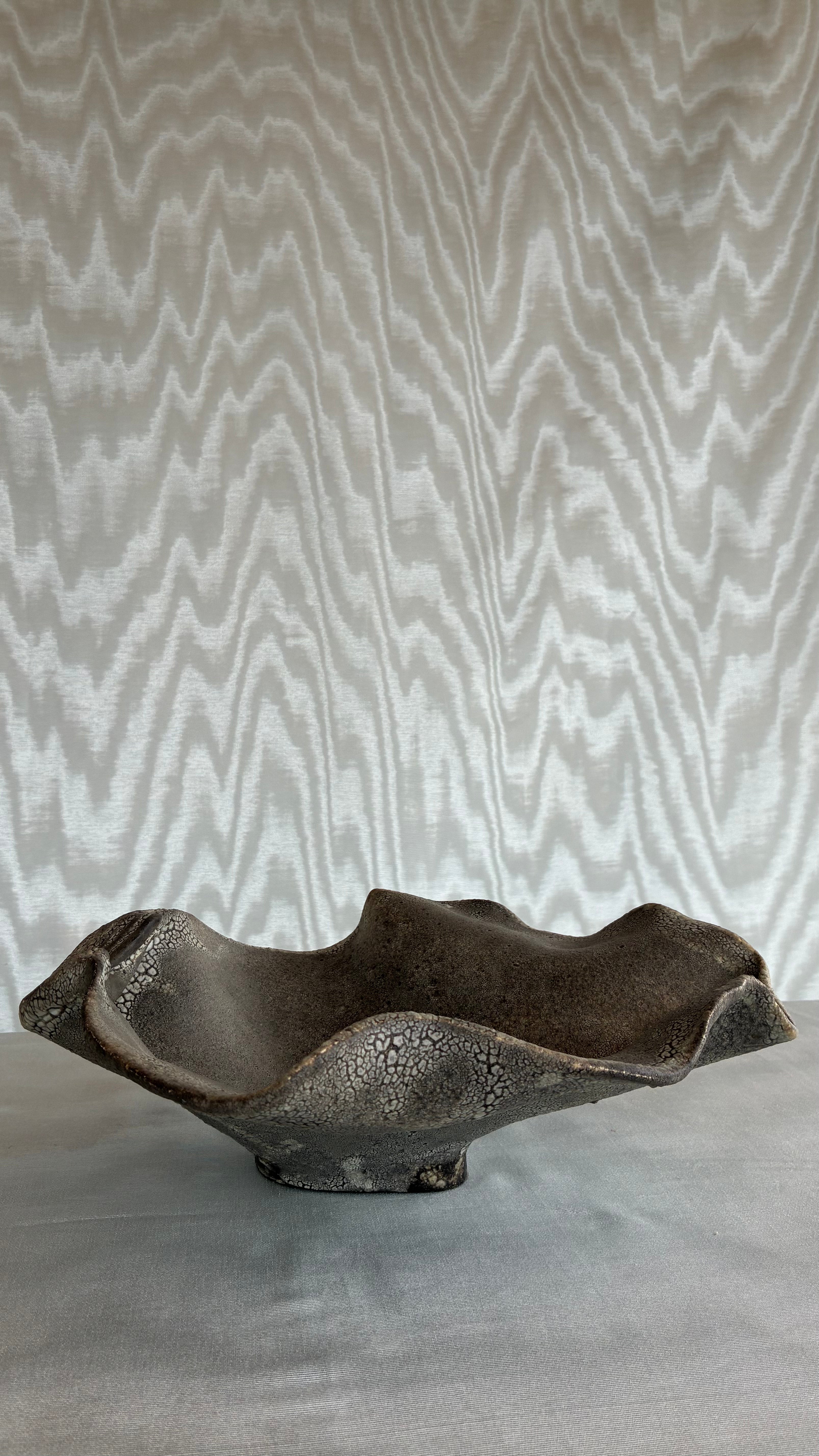 Japanese Studio hand built Centerpiece Bowl