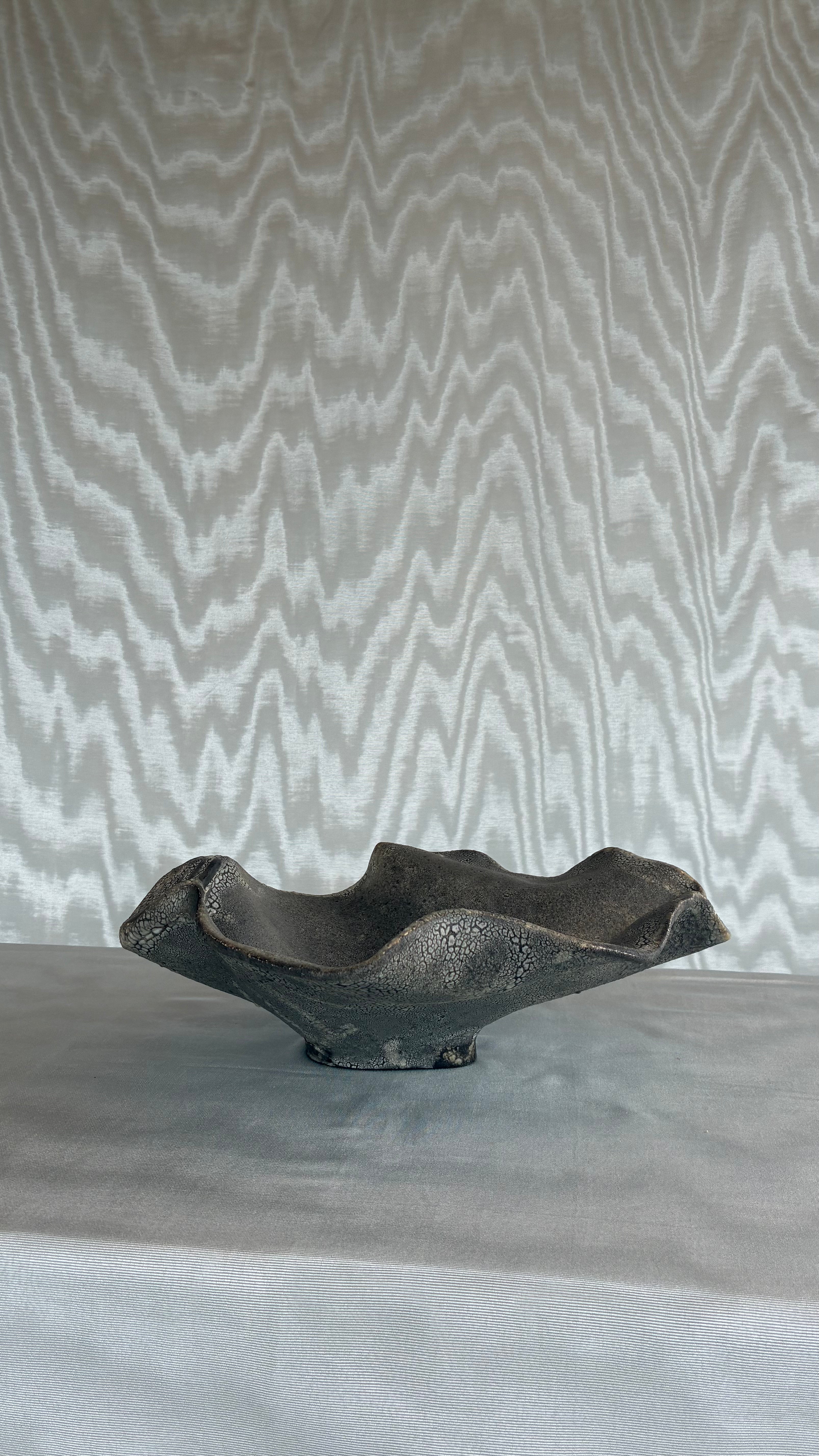 Japanese Studio hand built Centerpiece Bowl