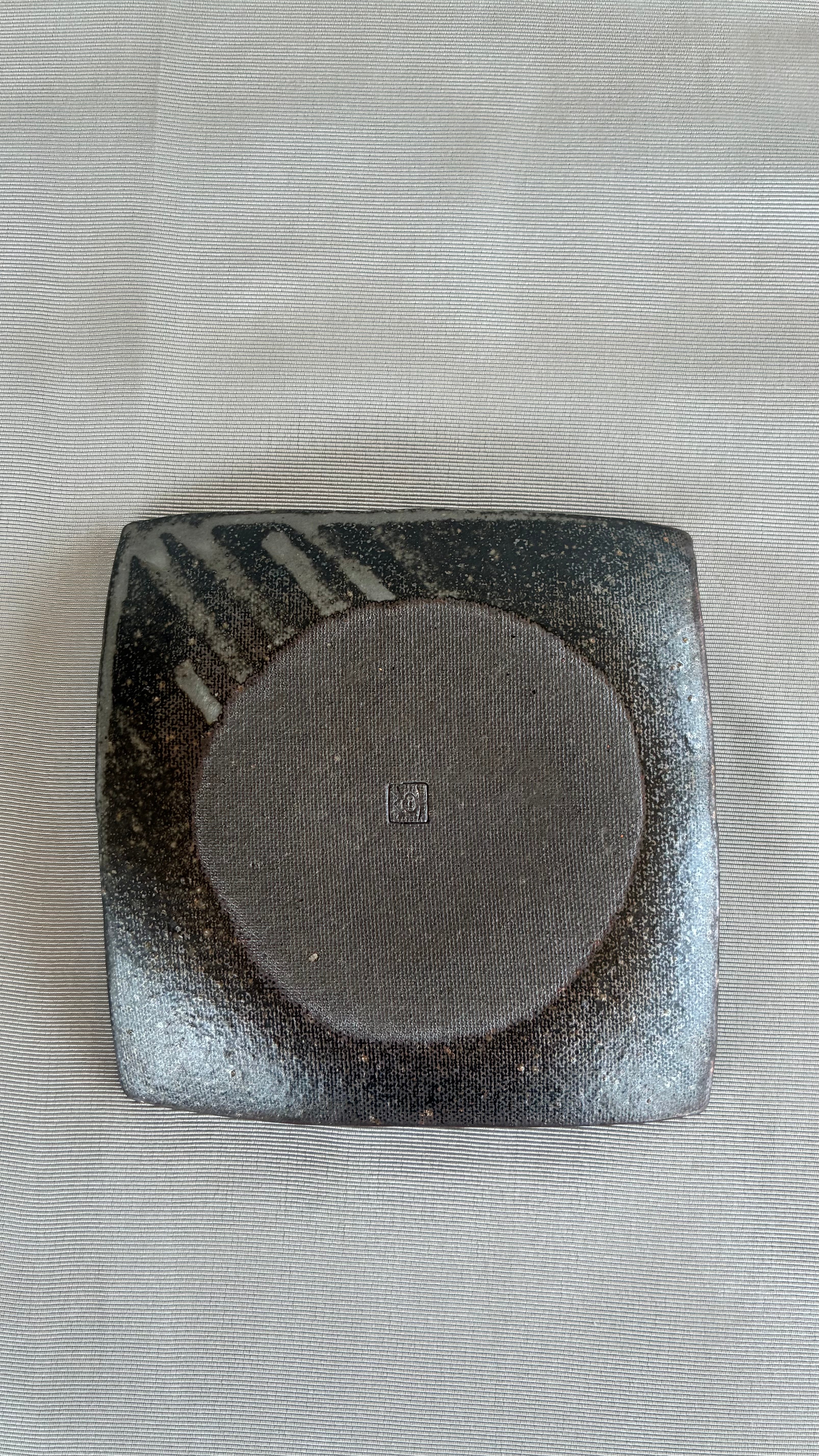 Handcrafted Japanese Stoneware Dish