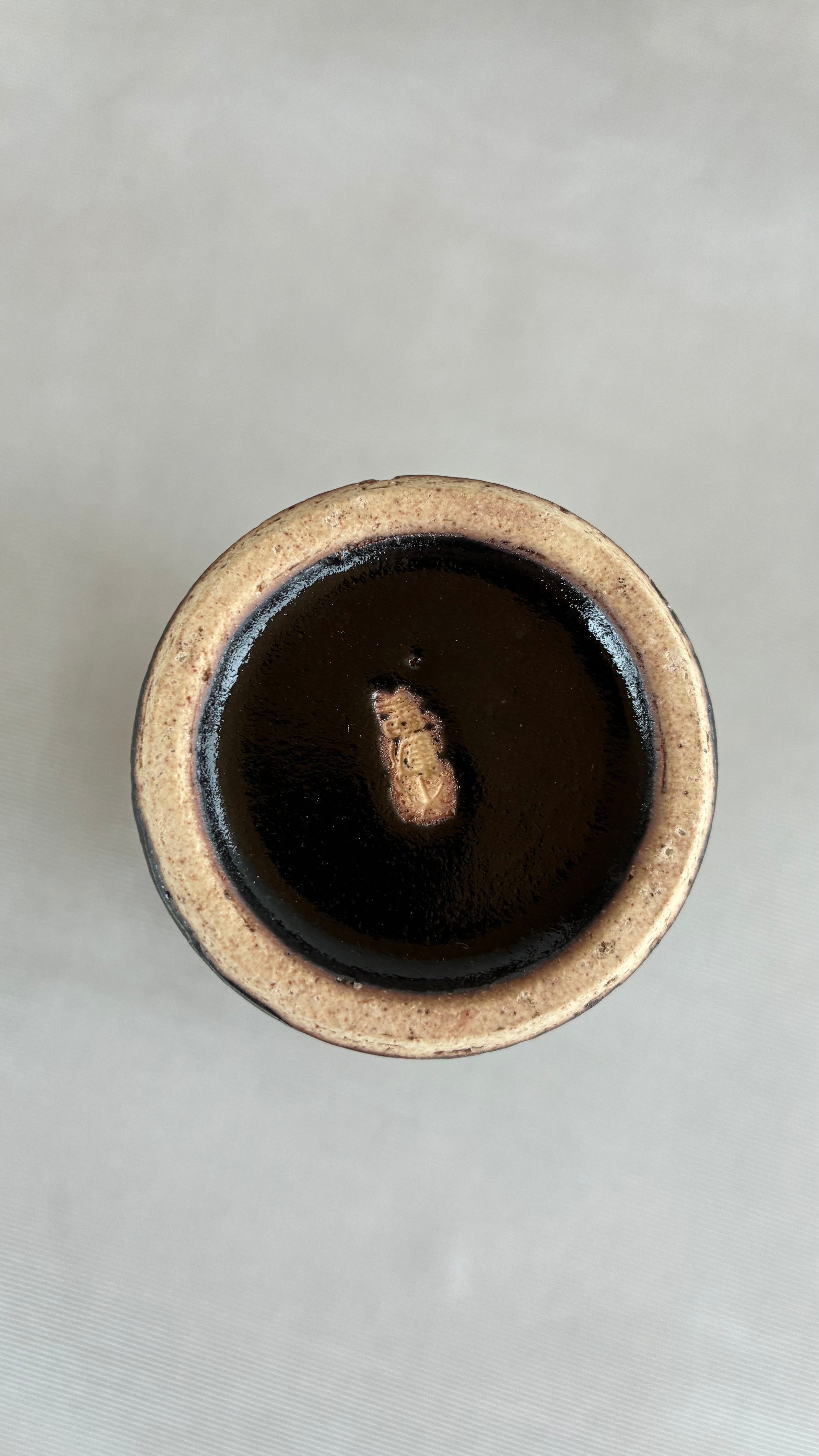 Pair of Handcrafted Japanese Stoneware Tumblers