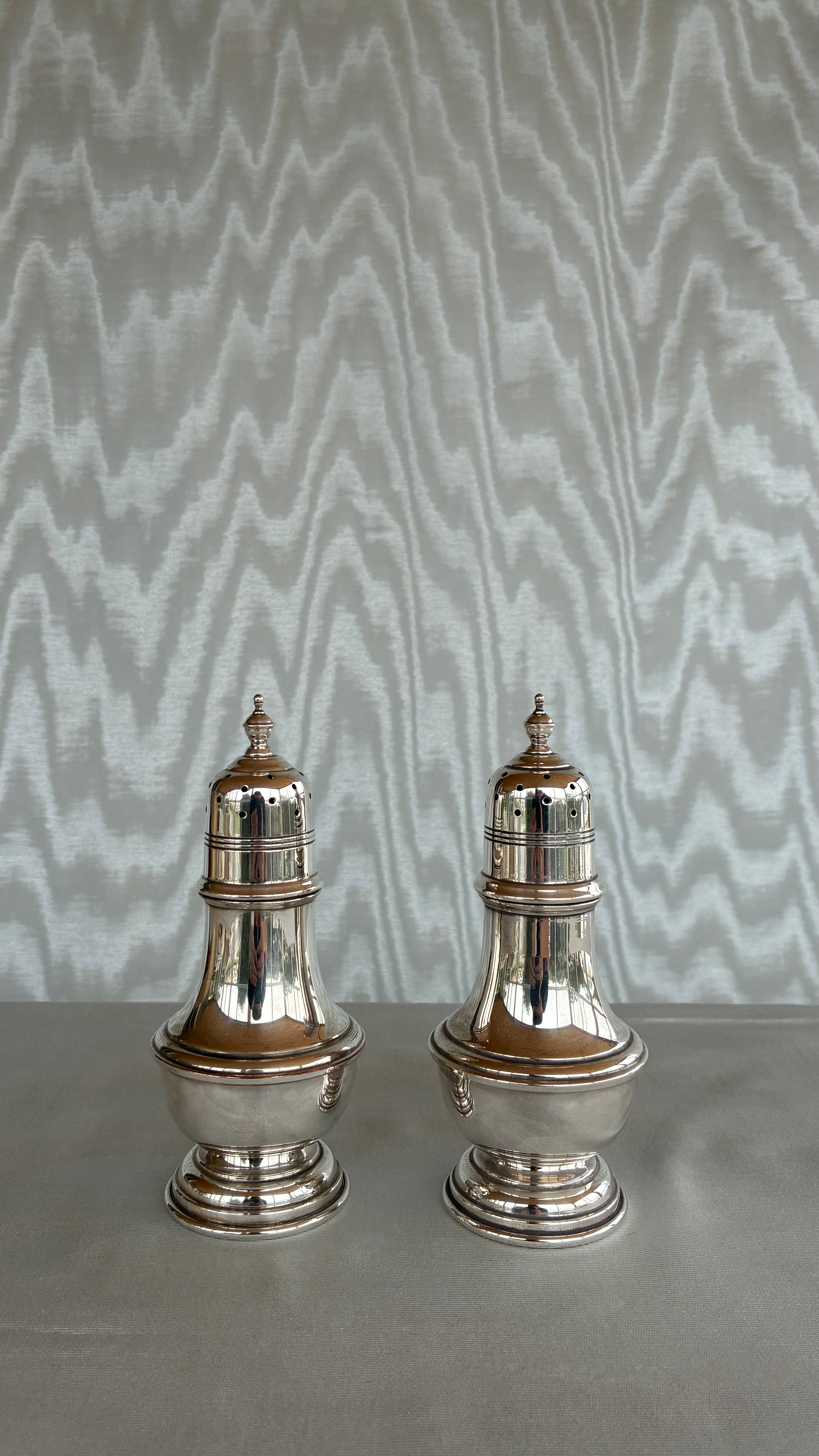 Heckworth Silverplate Sugar Castors
