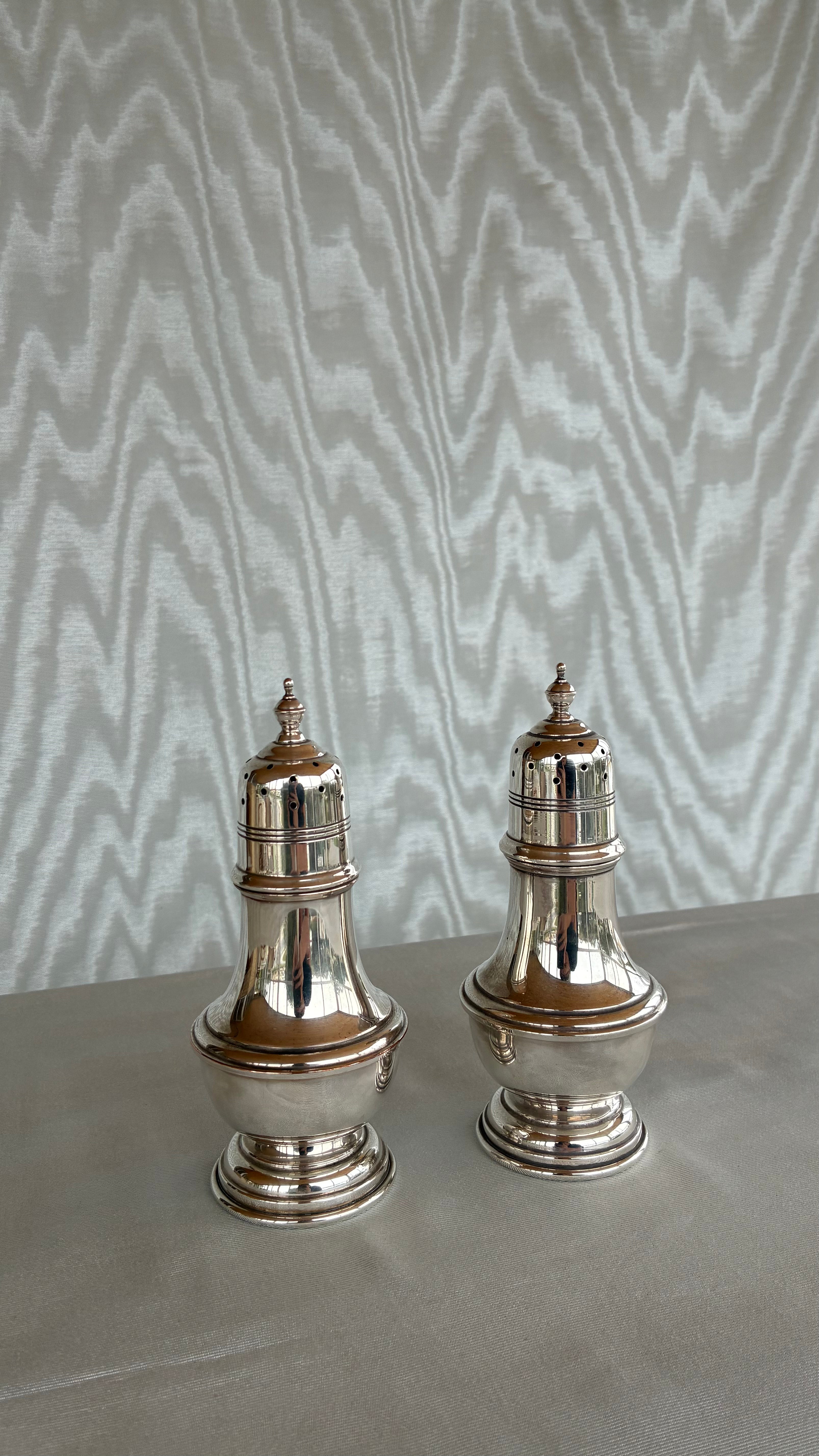 Heckworth Silverplate Sugar Castors