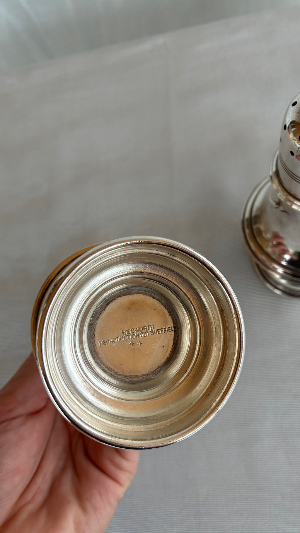 Heckworth Silverplate Sugar Castors
