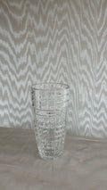 Mosaic Tile Crystal Vase c. 1980s