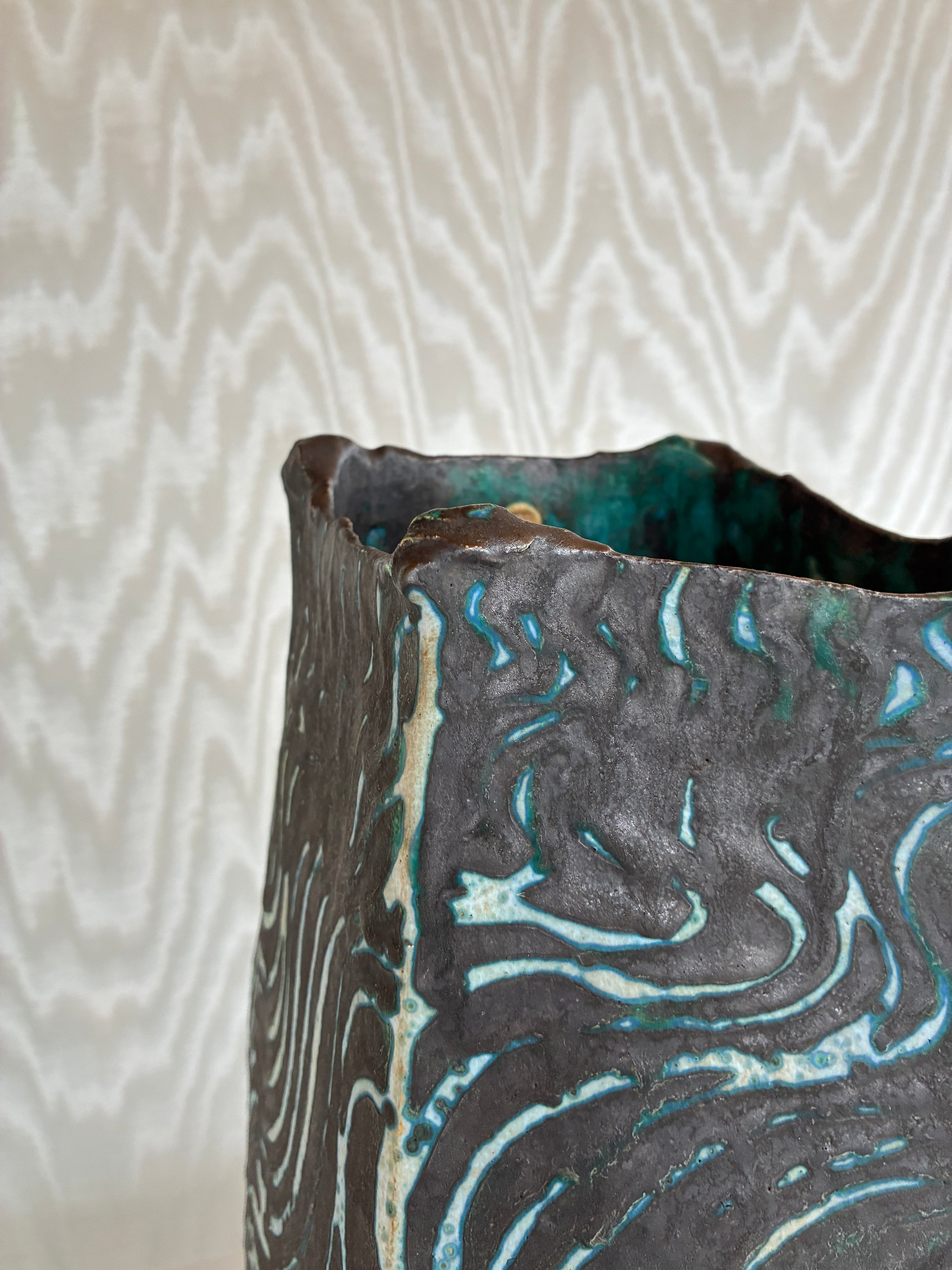 Japanese Ceramic Vessel 1980s