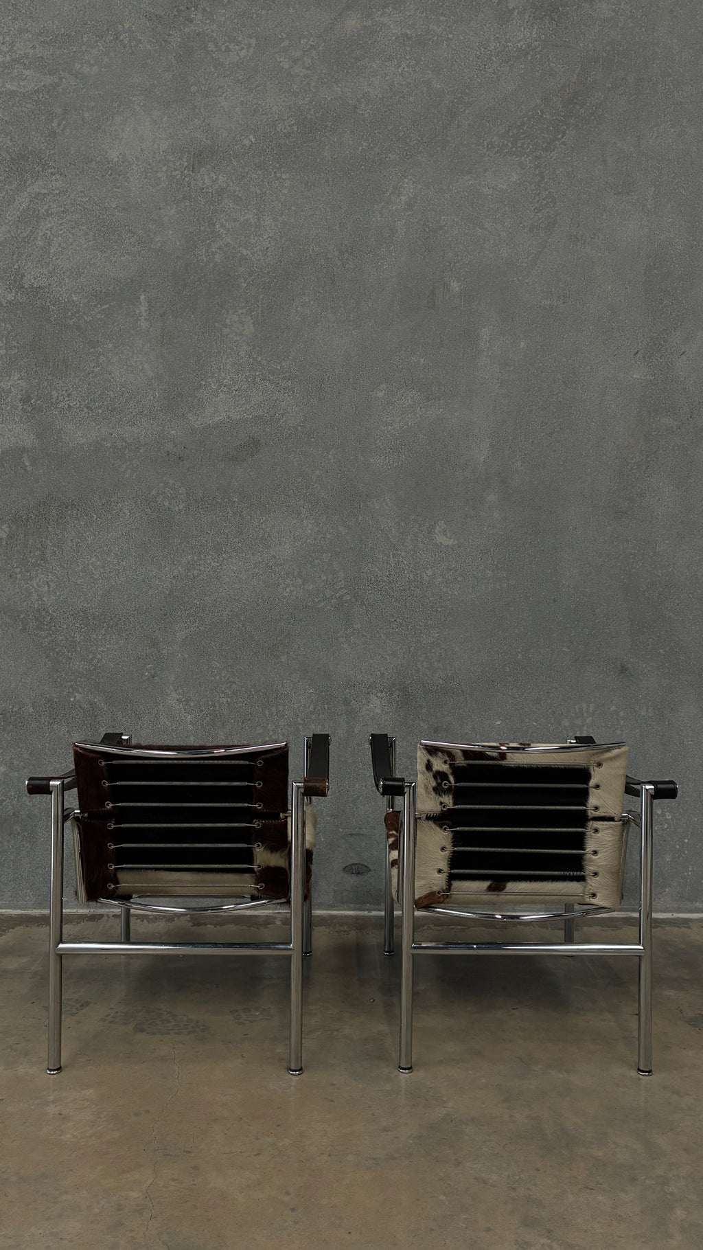 LC1 Basculant Chair by Le Corbusier, Pierre Jeanneret & Charlotte Perriand for Cassina 1970s