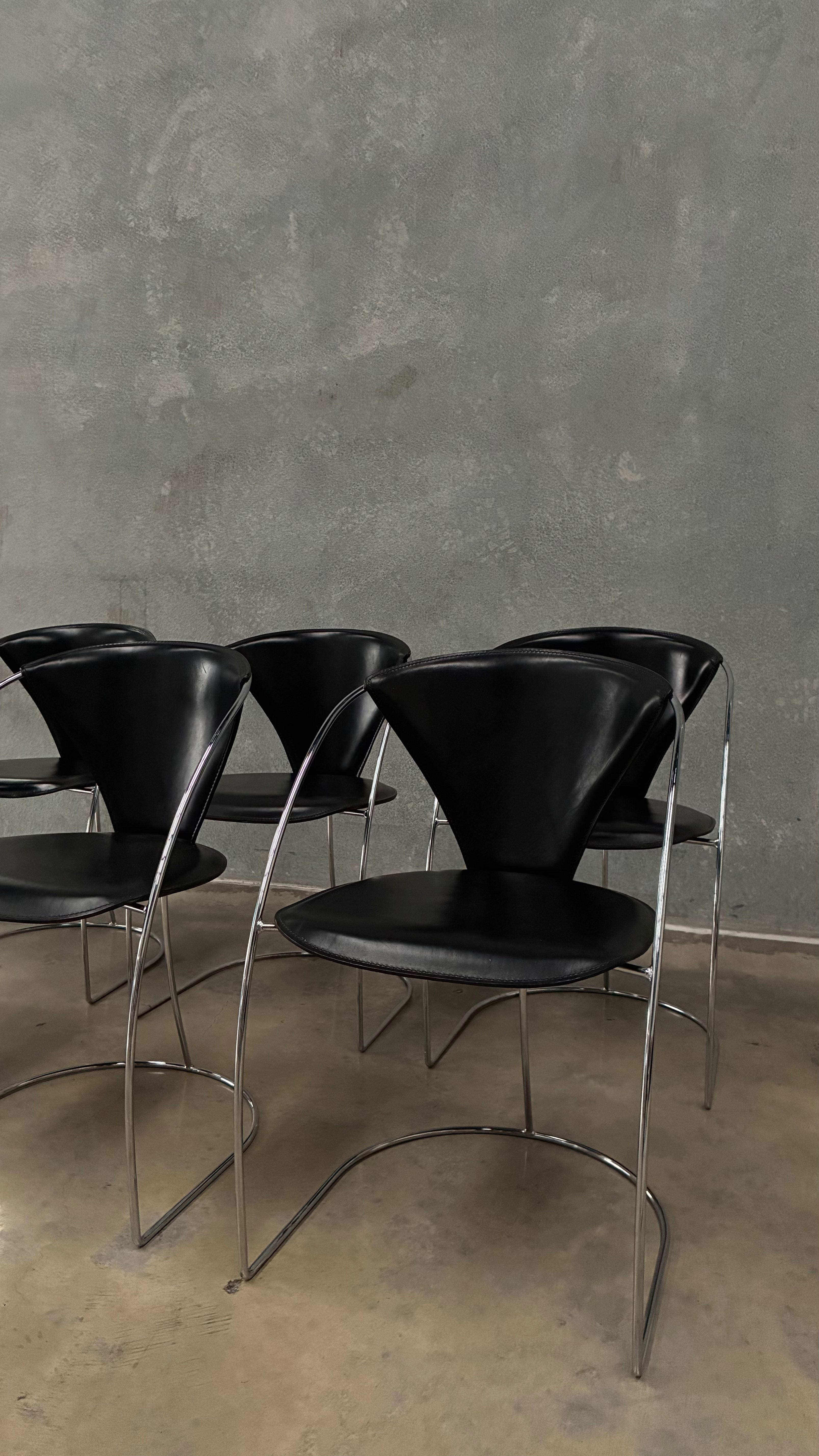 Set of Six ARRBEN DINING CHAIRS