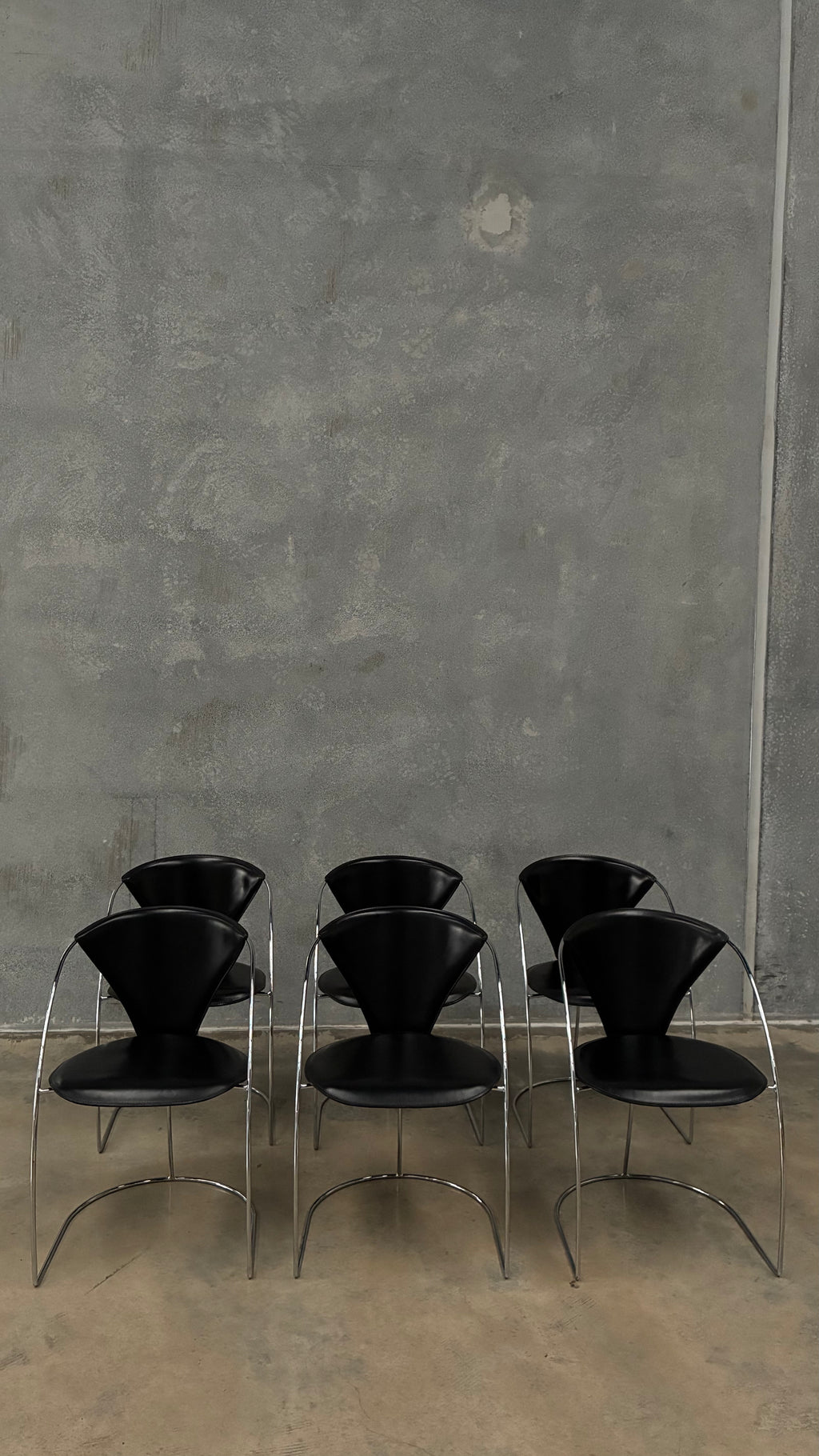 Set of Six ARRBEN DINING CHAIRS