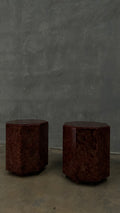 Pair of Octagonal Side Tables