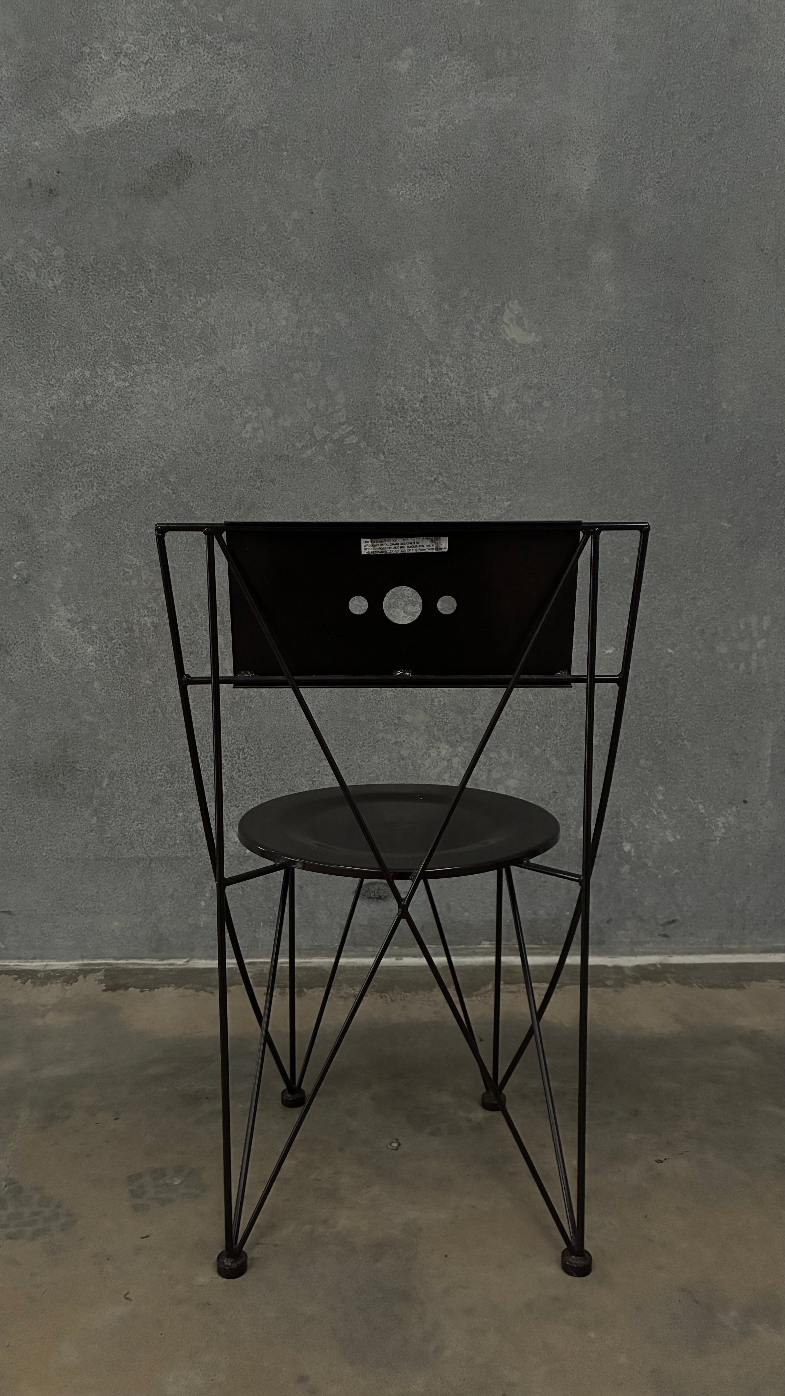 Stephen Roberts & Bill MacMahon Limited Edition Chair 1990s