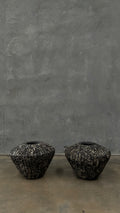 Pair of Volcanic Vessels