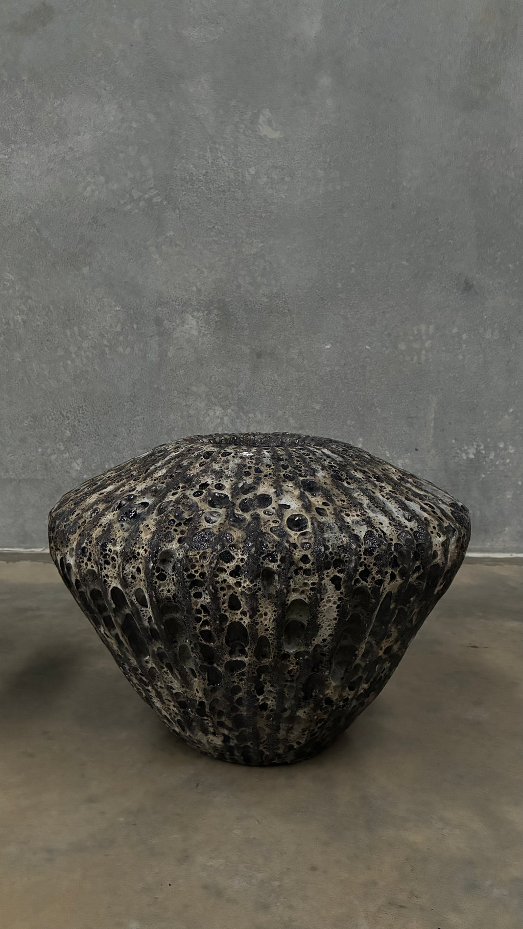 Pair of Volcanic Vessels