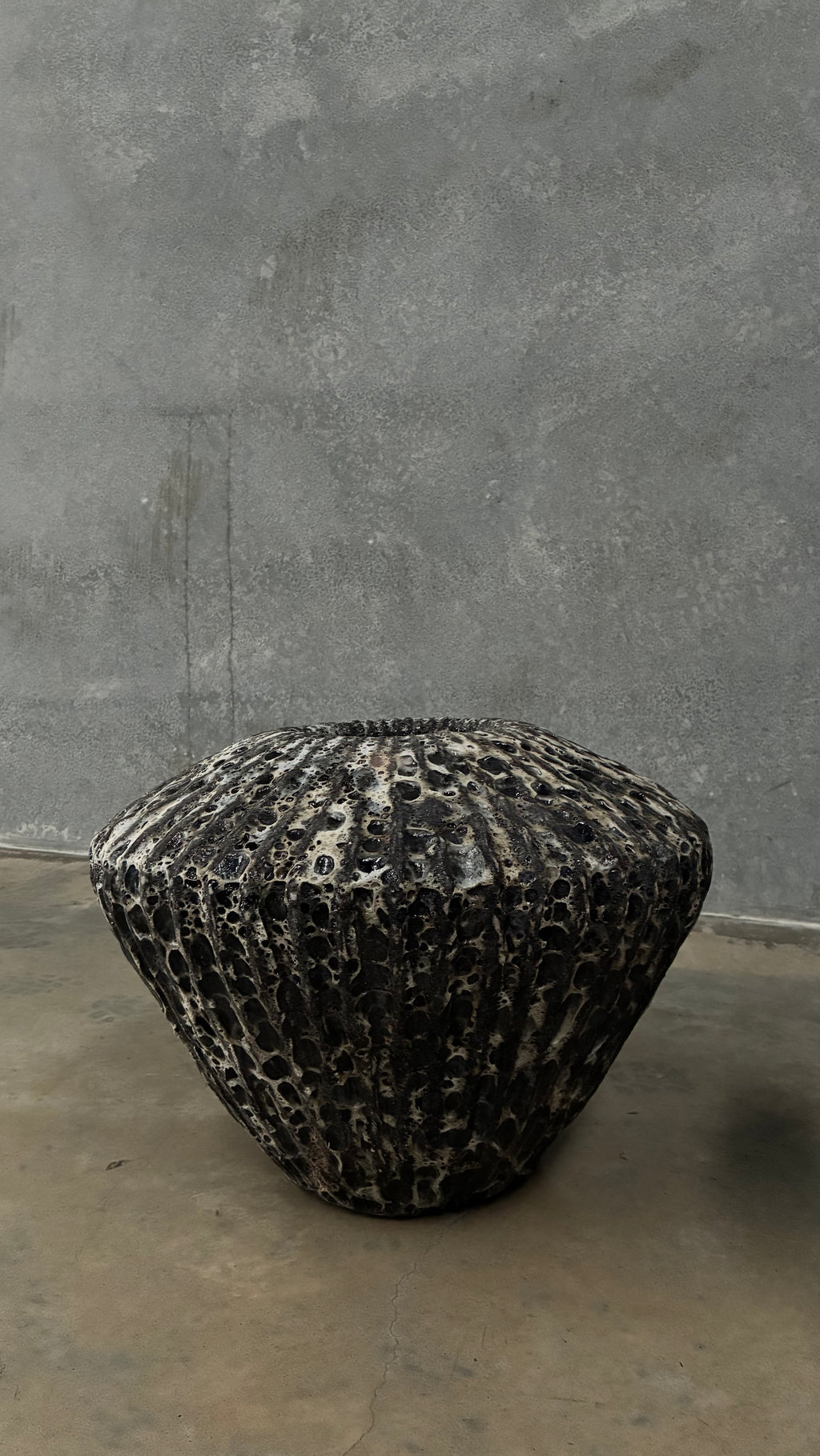 Pair of Volcanic Vessels