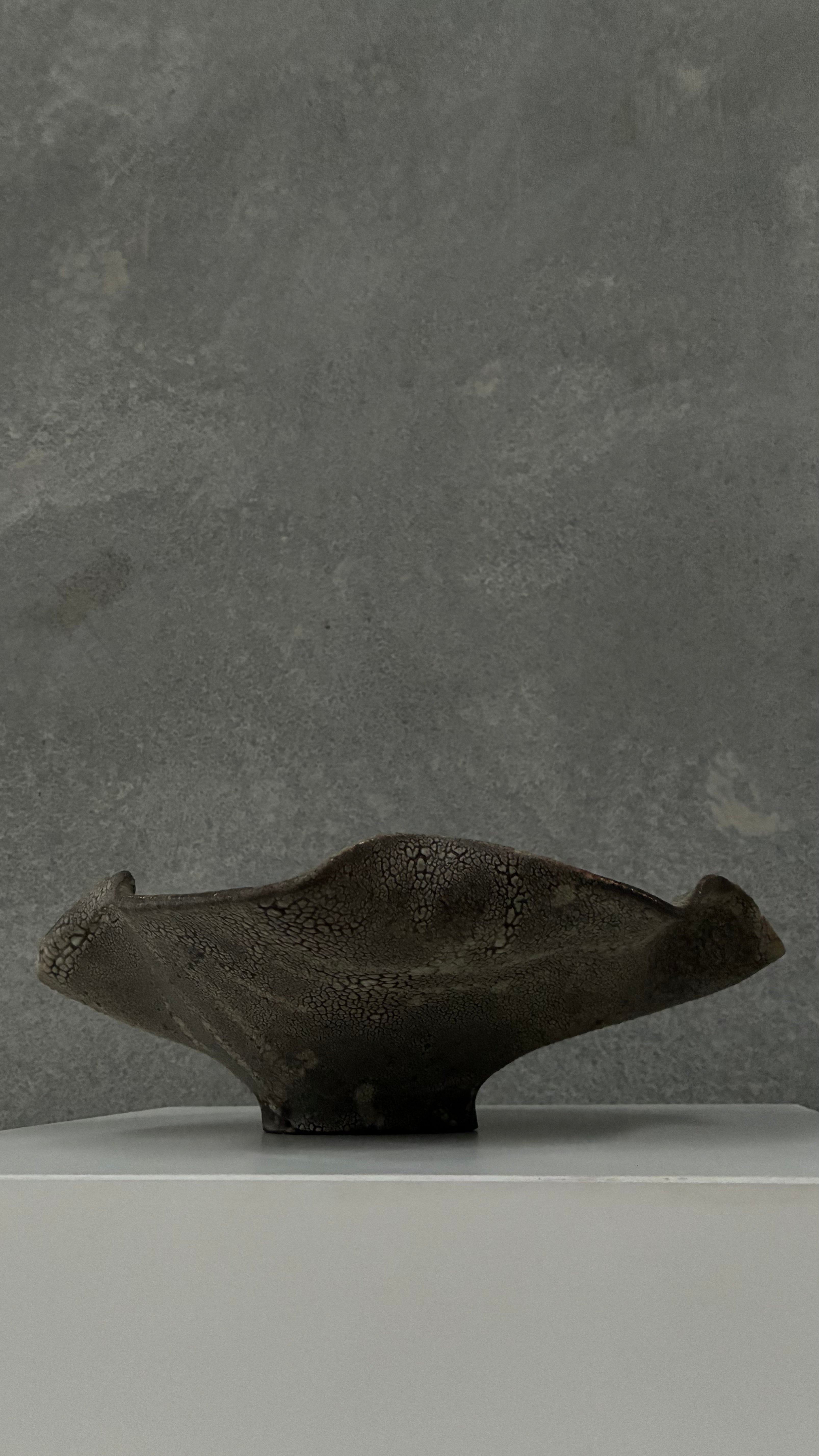 Japanese Studio hand built Centerpiece Bowl