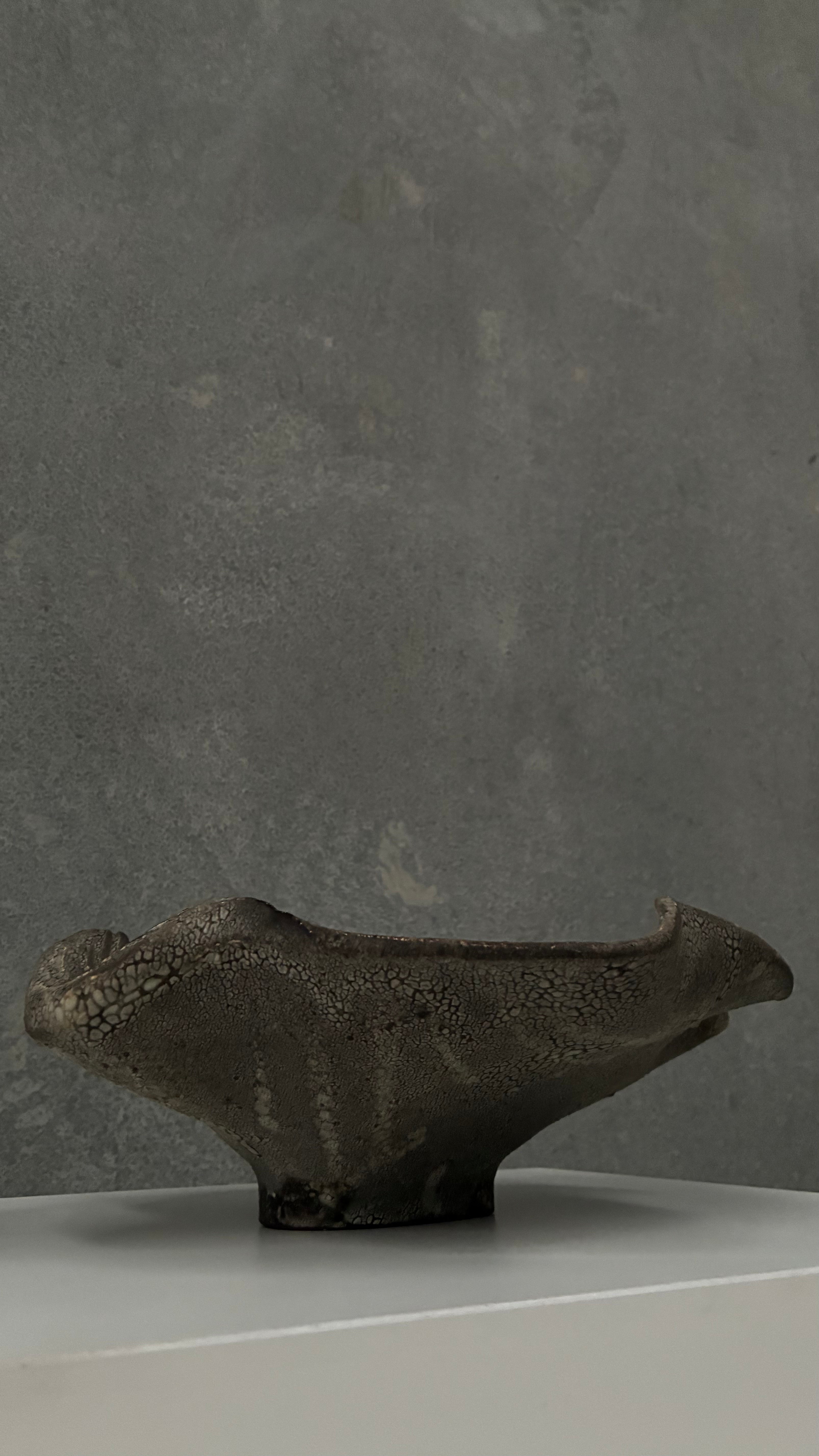 Japanese Studio hand built Centerpiece Bowl