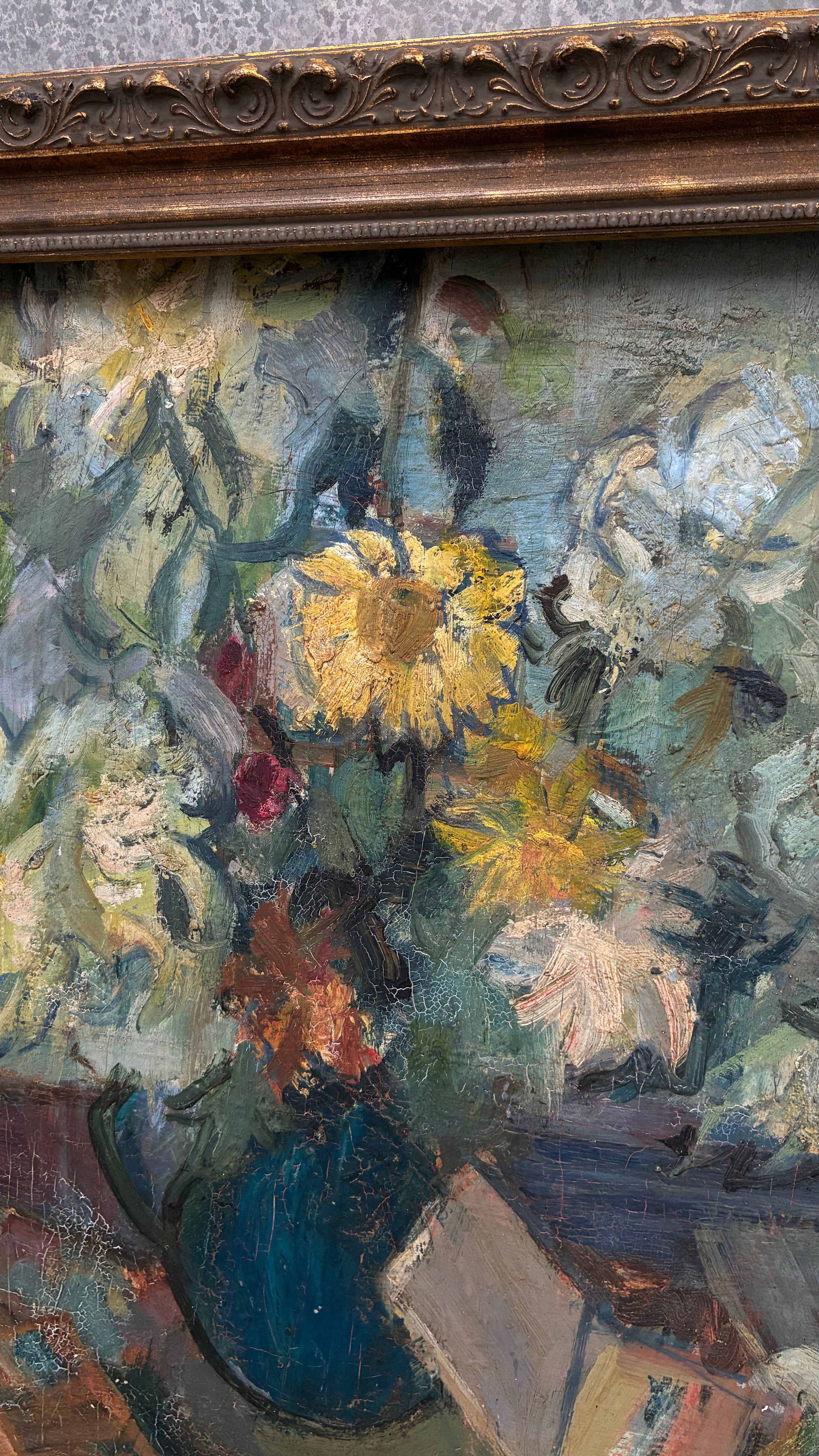 Mid-century Oil on board