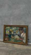 Mid-century Oil on board
