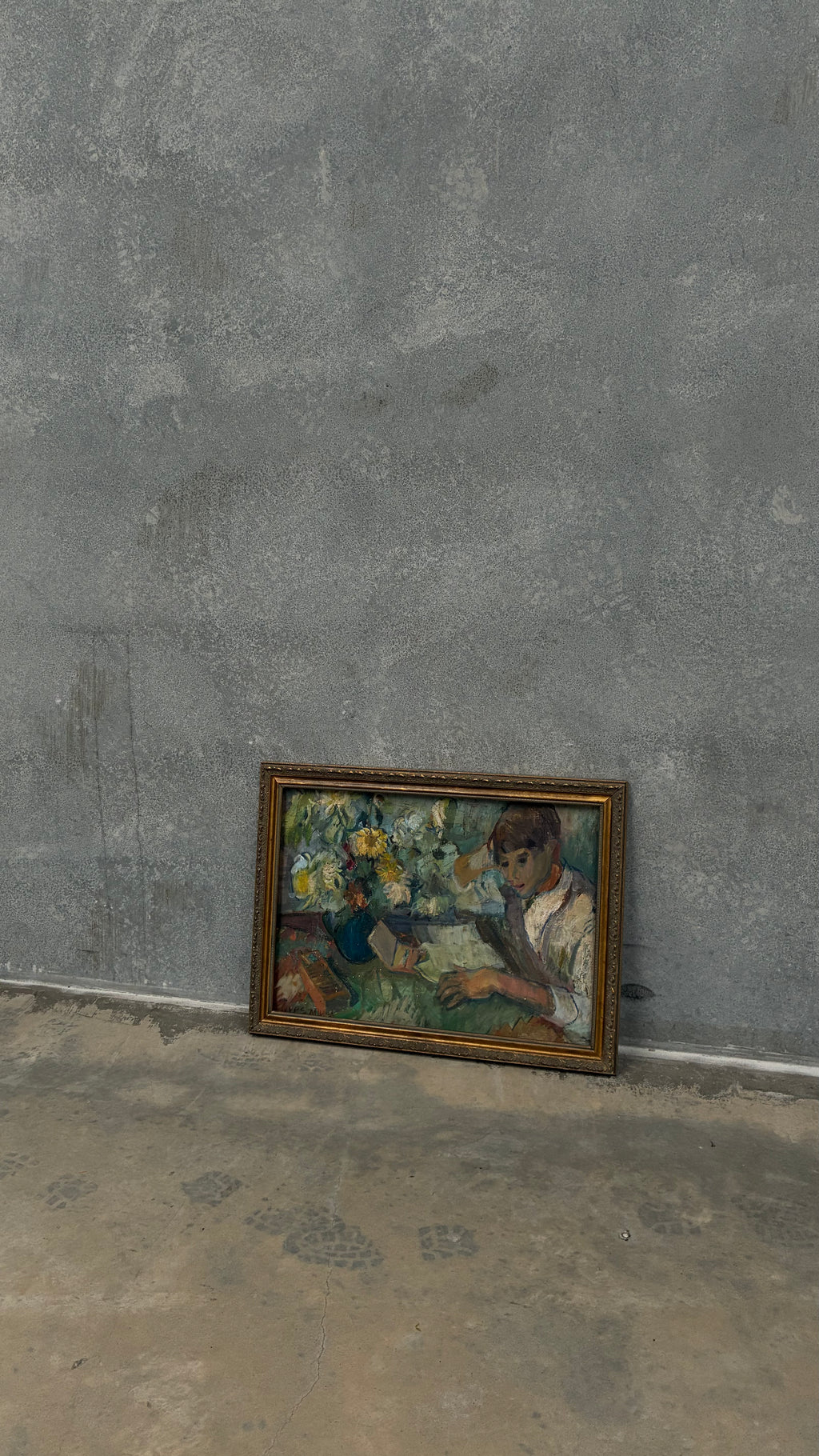 Mid-century Oil on board