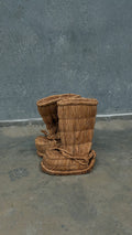 Traditional Japanese straw boots, Mid-20th Century