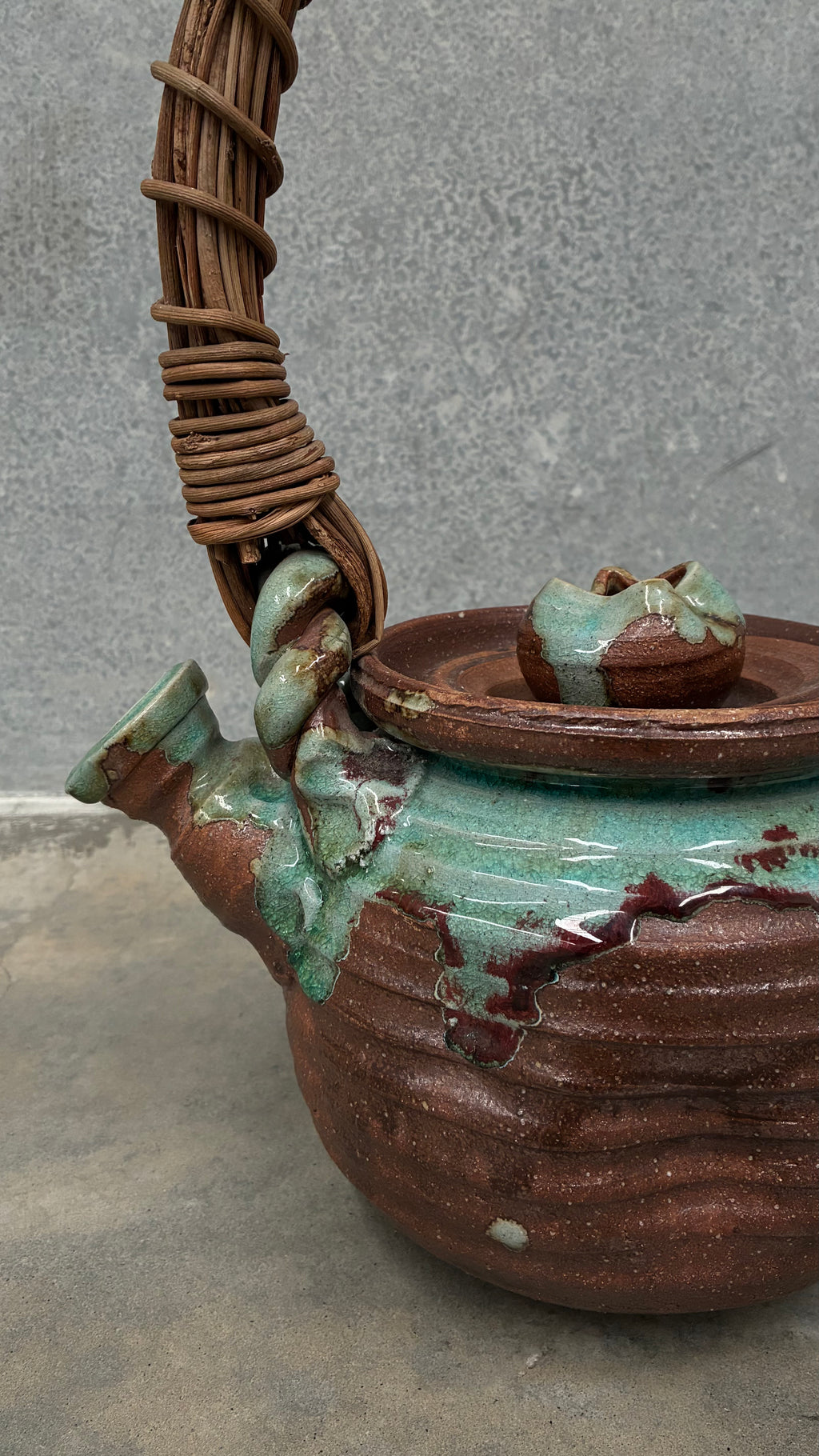 Mashiko-yaki Studio Pottery Teapot