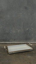 Brass Perforated Metal Serving Tray 1950s