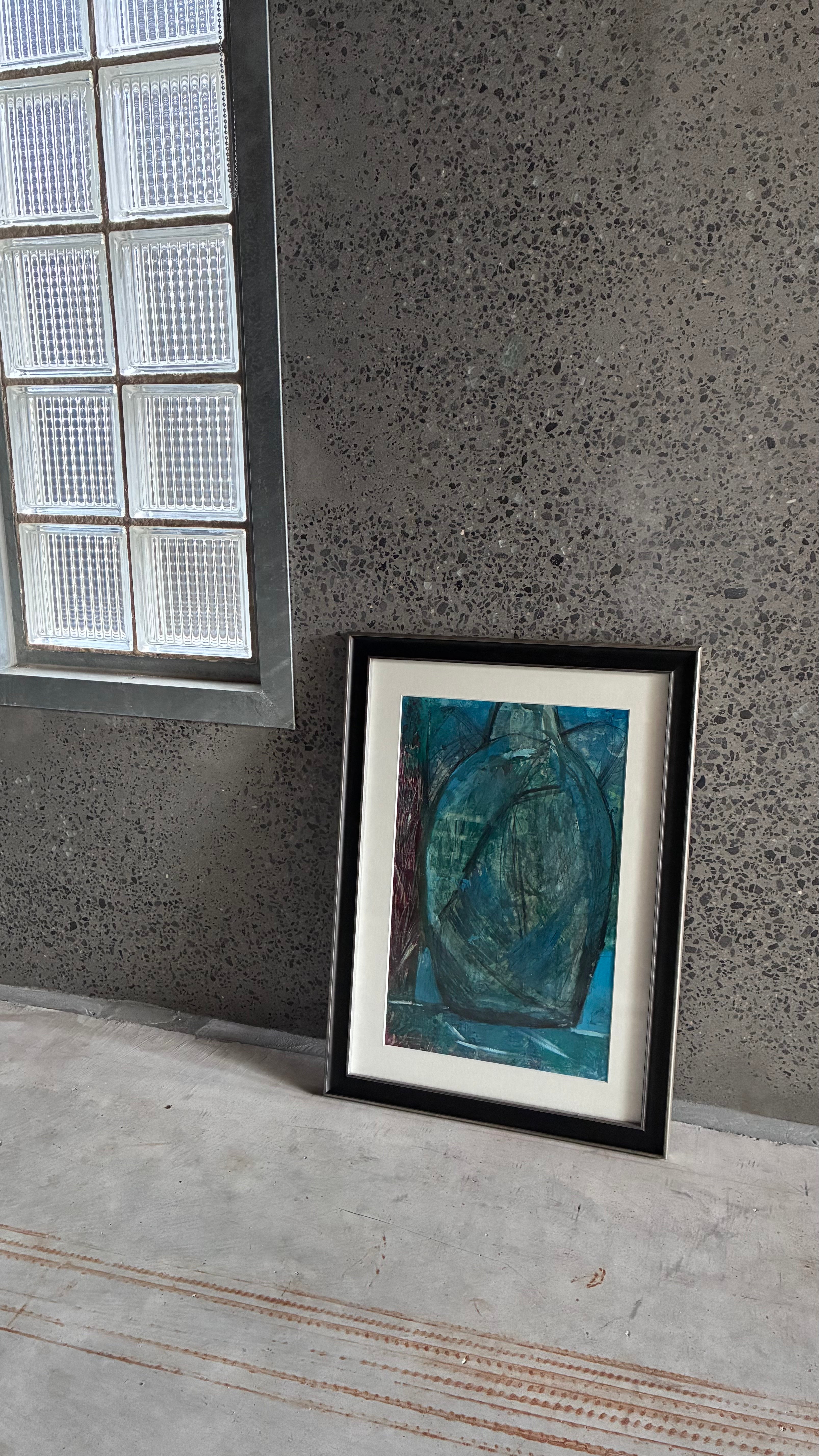 SPANISH ABSTRACT EXPRESSIONIST PAINTING
