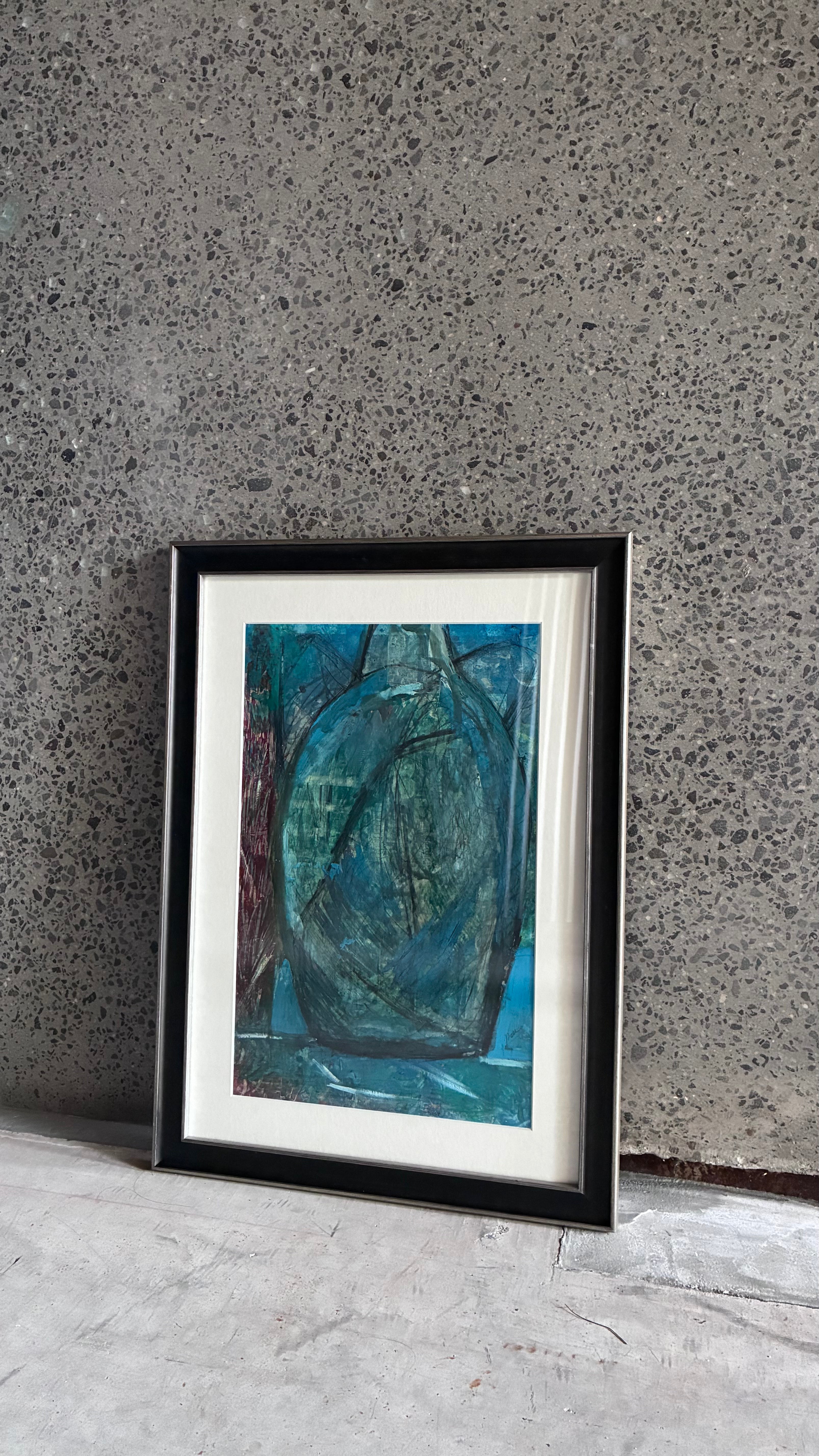 SPANISH ABSTRACT EXPRESSIONIST PAINTING