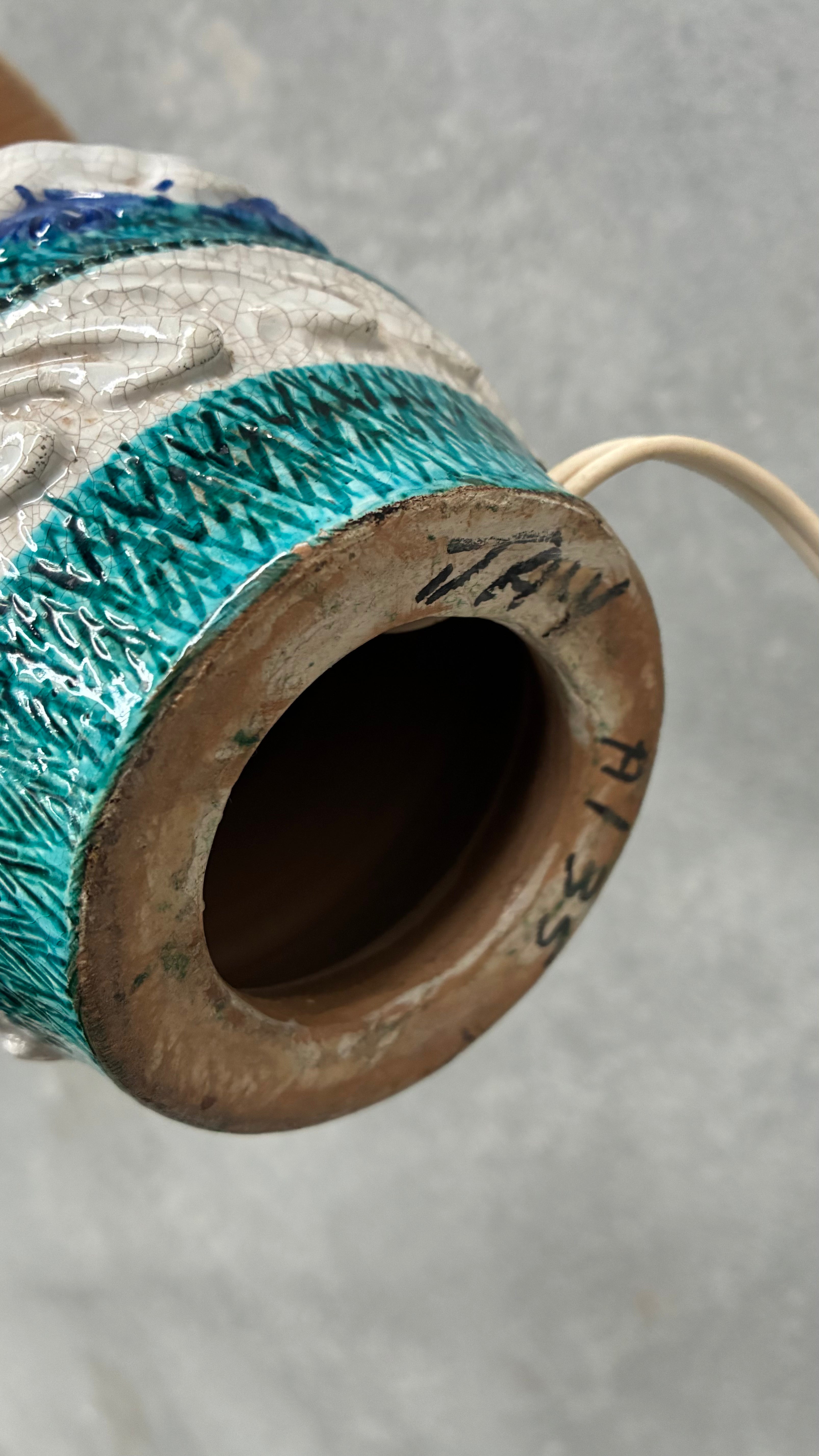 Fanciullacci Ceramic Table Lamp Italy 1960s