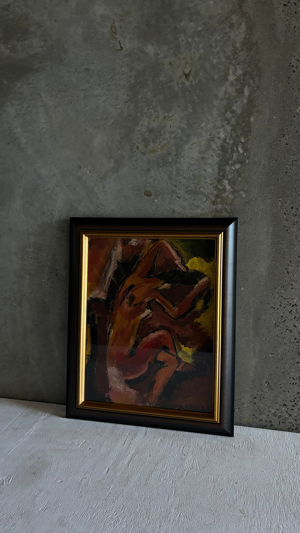 French Modernist Nude OIl Painting 1930s