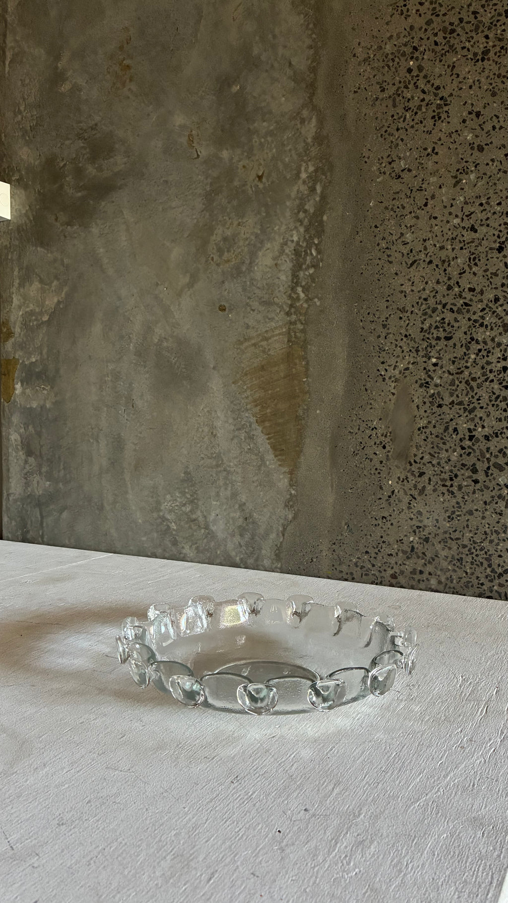 HUMPPILA FINLAND GLASS CENTREPIECE 1970S