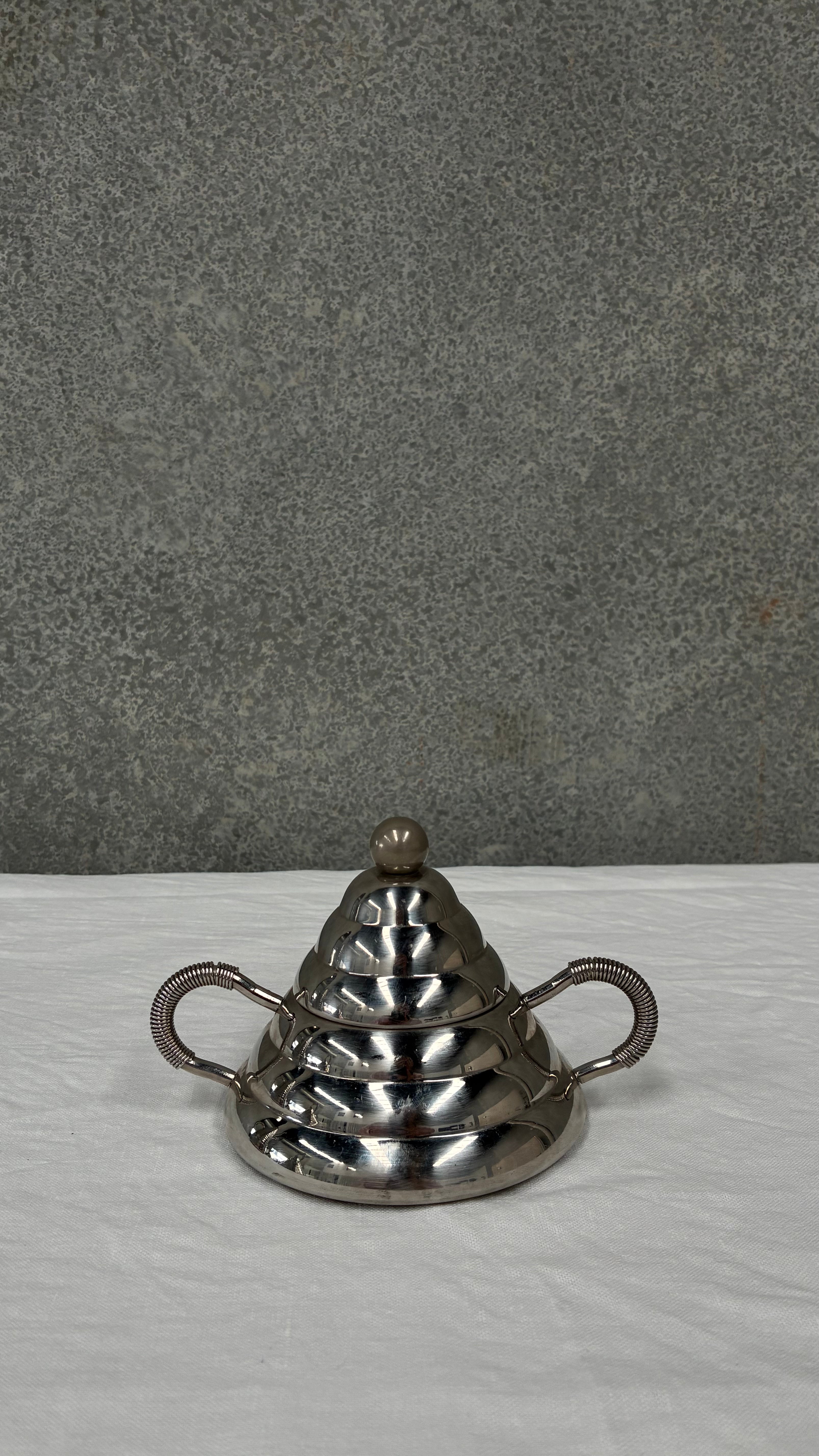 Archimede Sugar Bowl | Stella Collection |Italy 1980s